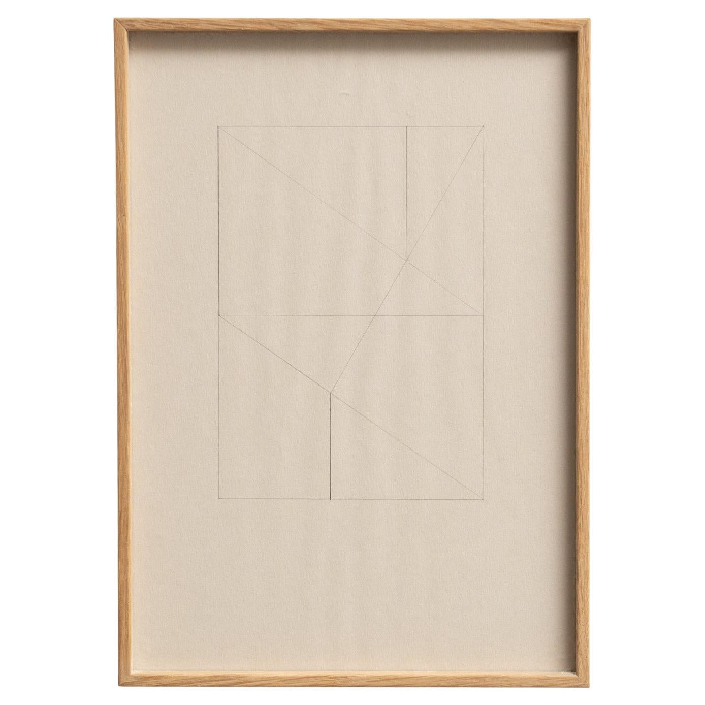Enrico Della Torre Framed Drawing, 2016
