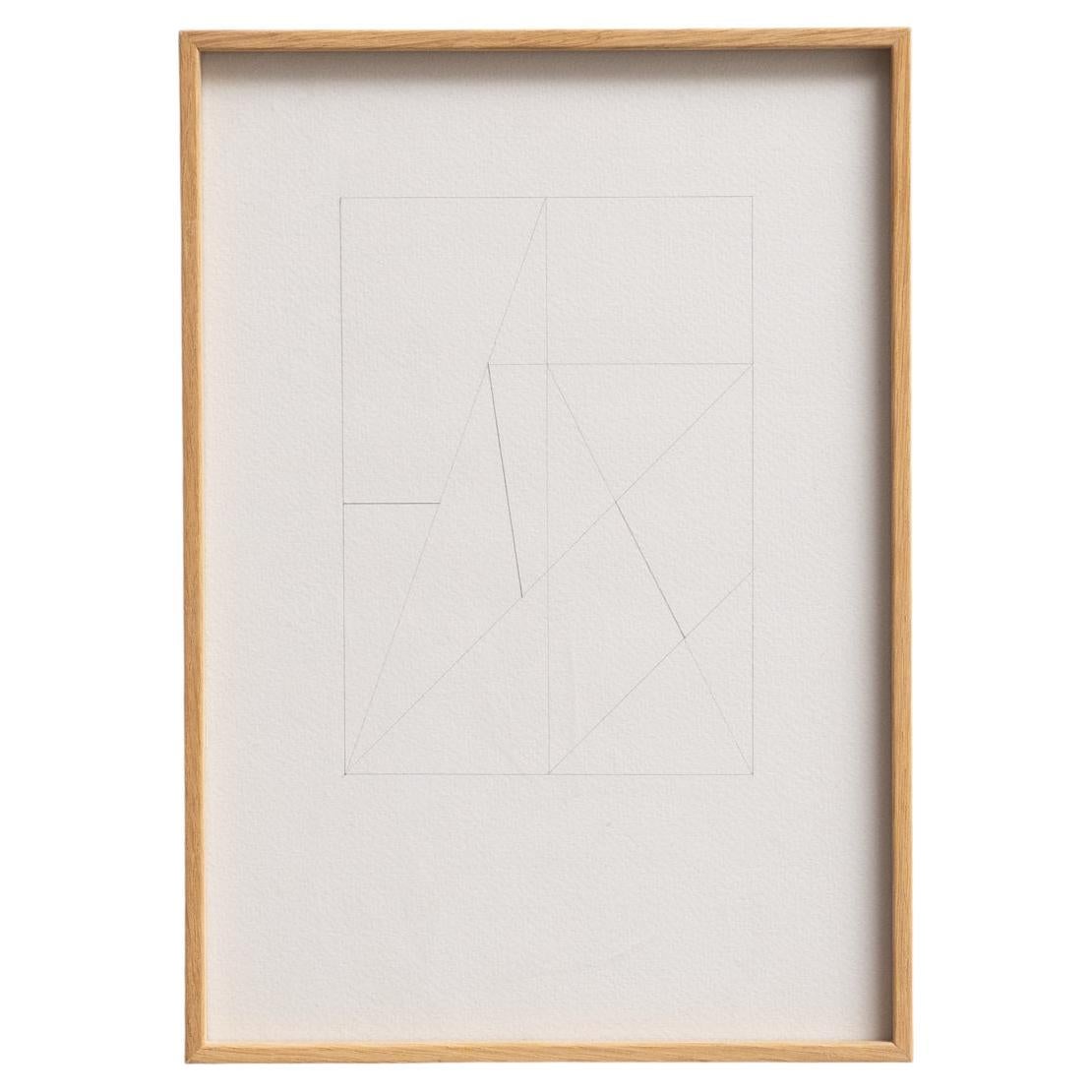 Enrico Della Torre Framed Drawing, 2016