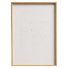 Enrico Della Torre Dibujo enmarcado, 2016