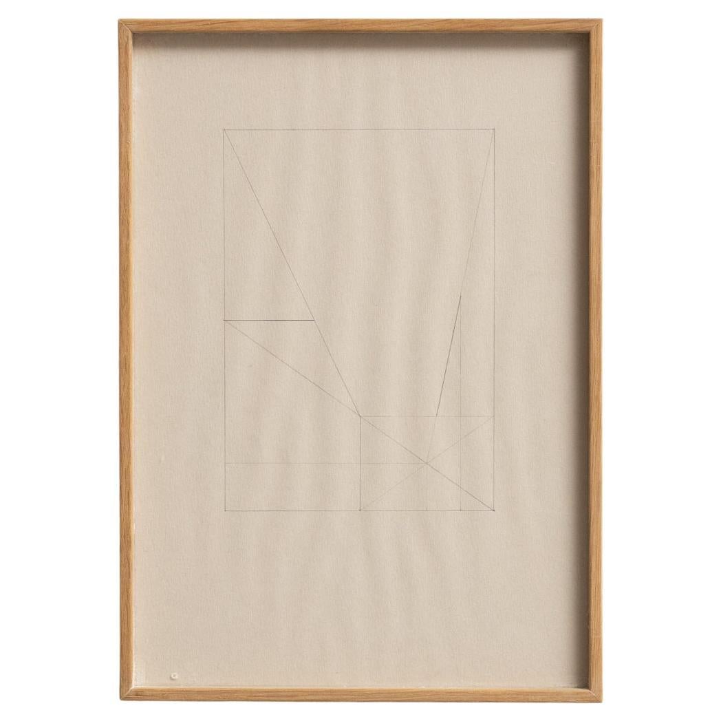 Enrico Della Torre Framed Drawing, 2016
