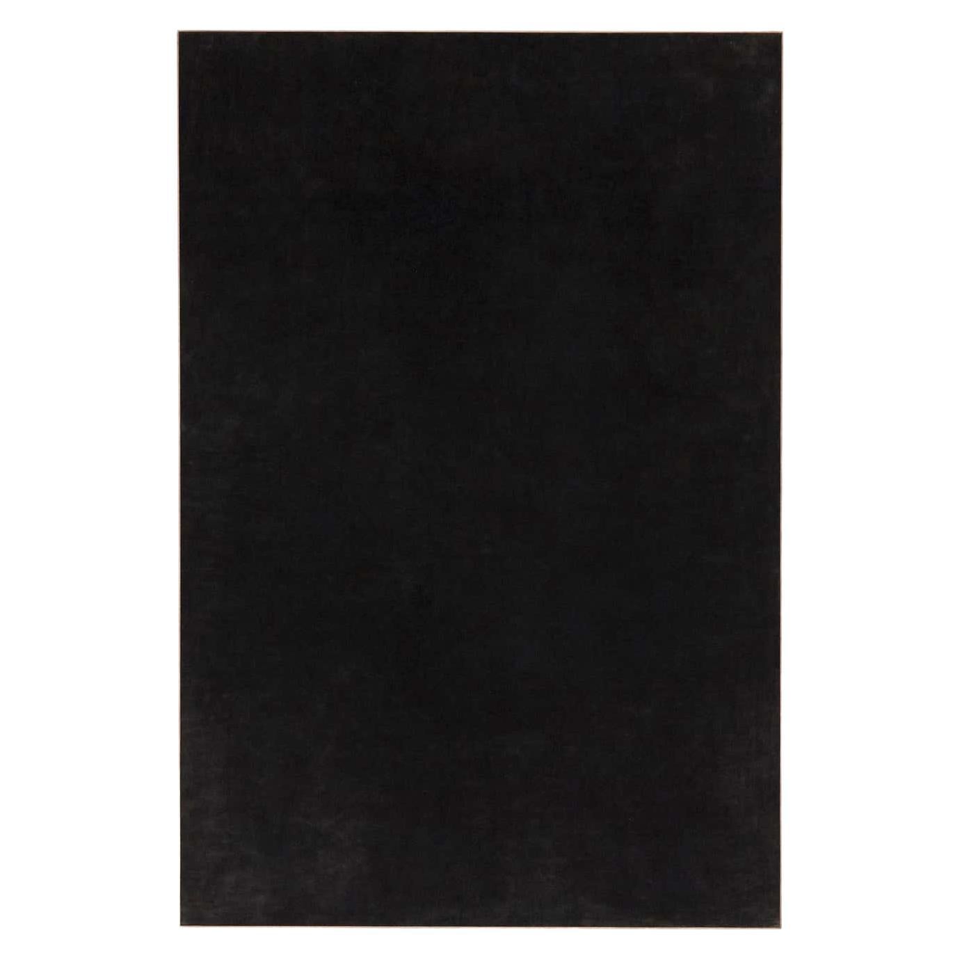 Enrico Della Torre Cuadro grande en carboncillo negro, 2017