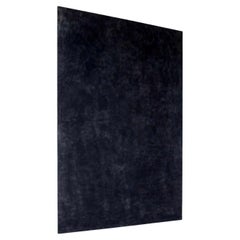 Enrico Dellatorre Contemporary Modern Black Monochrome Large Painting