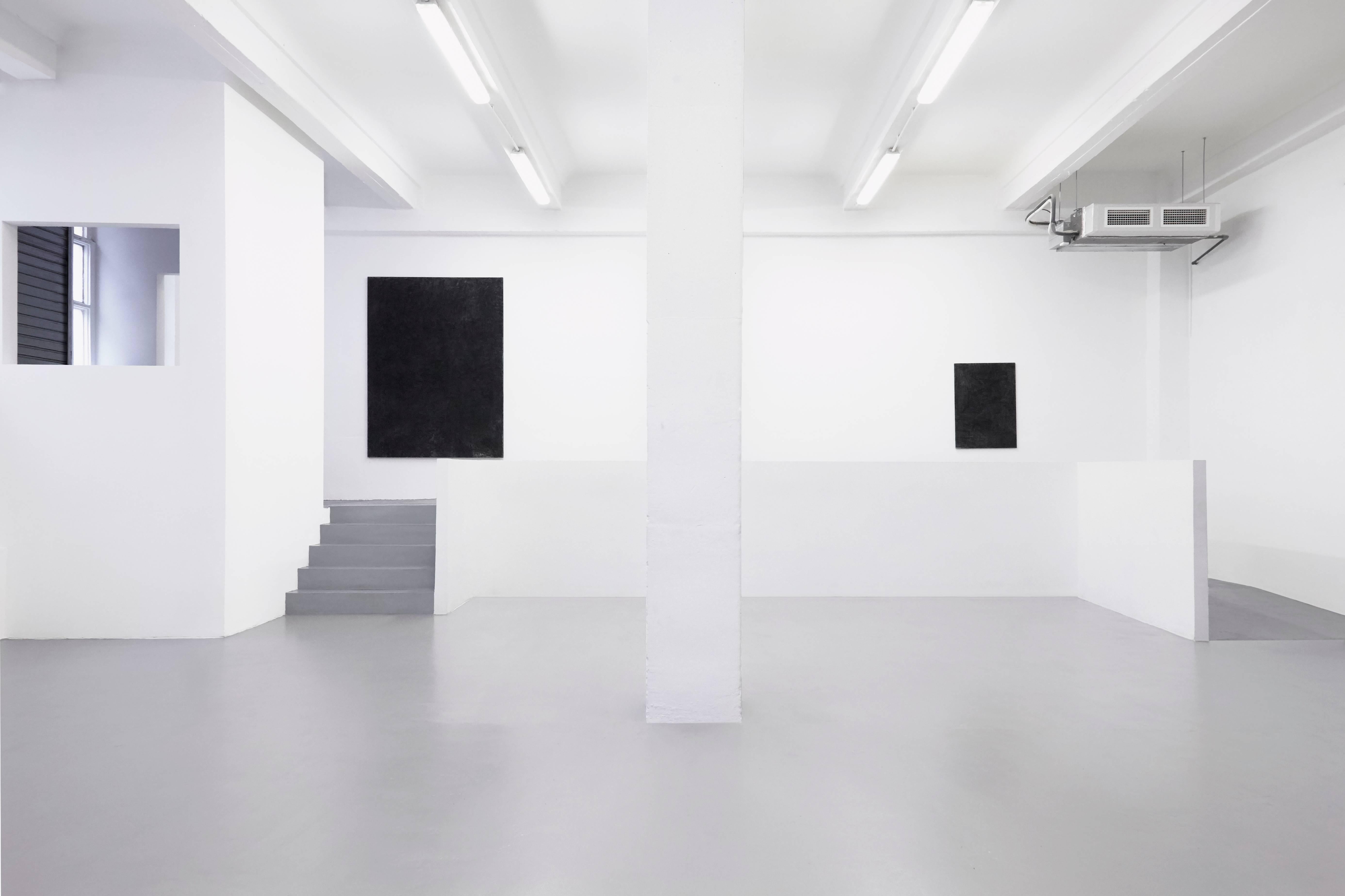 Enrico Dellatorre Contemporary Black Large Painting 7