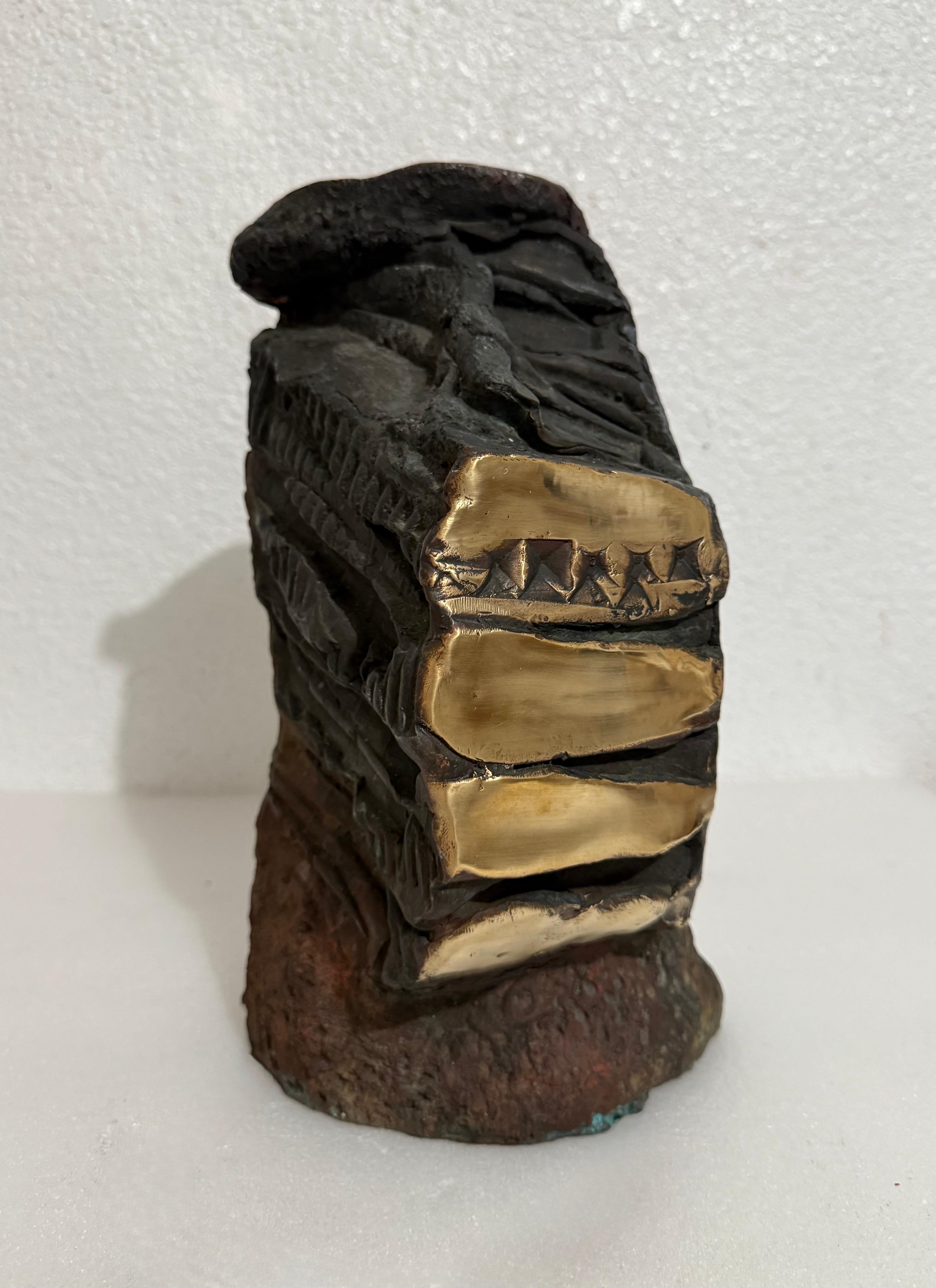 Enrico Donati Expressionniste abstrait Brutaliste Sculpture en bronze Art surréaliste en vente 10