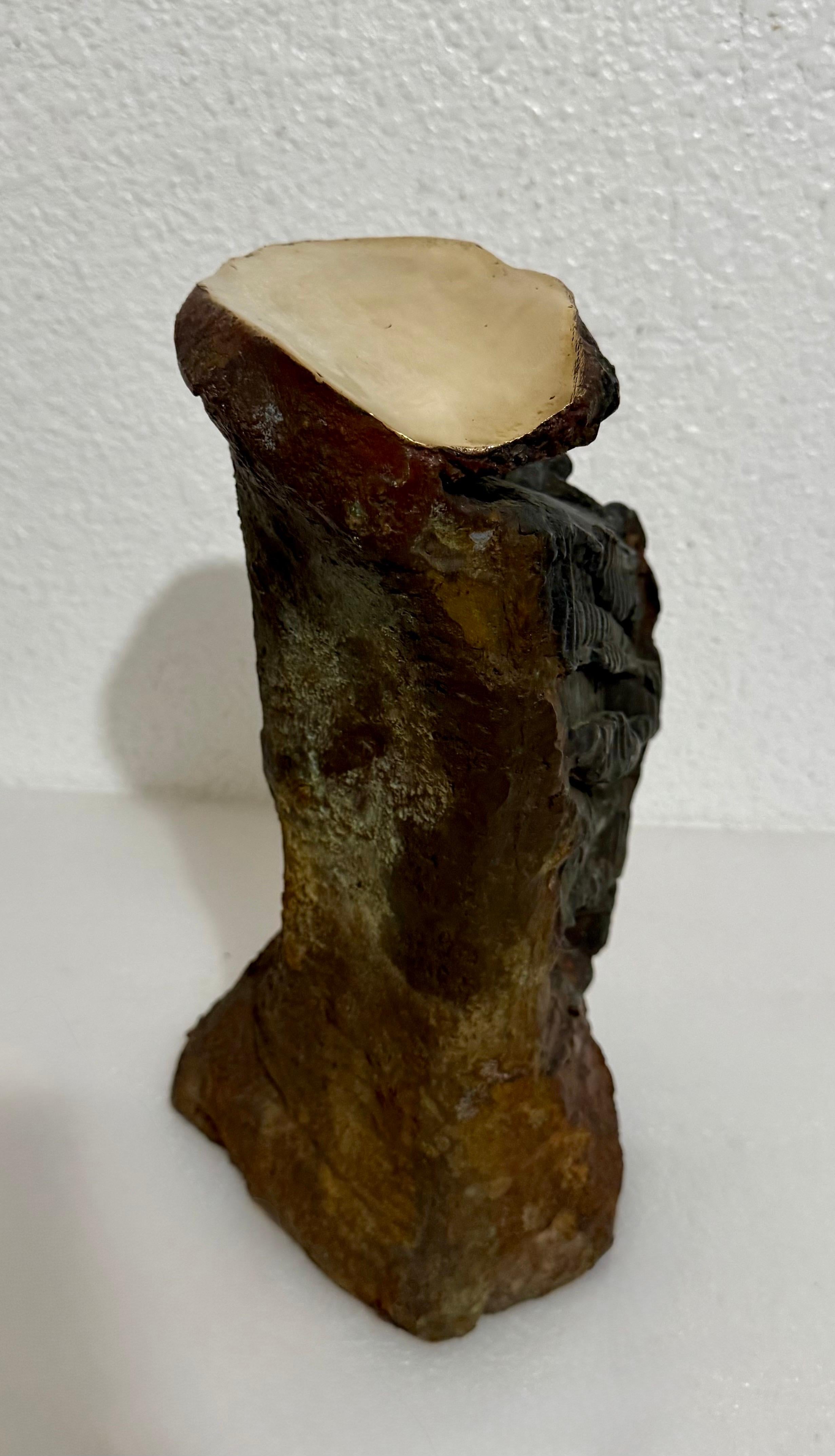 Enrico Donati Expressionniste abstrait Brutaliste Sculpture en bronze Art surréaliste en vente 17