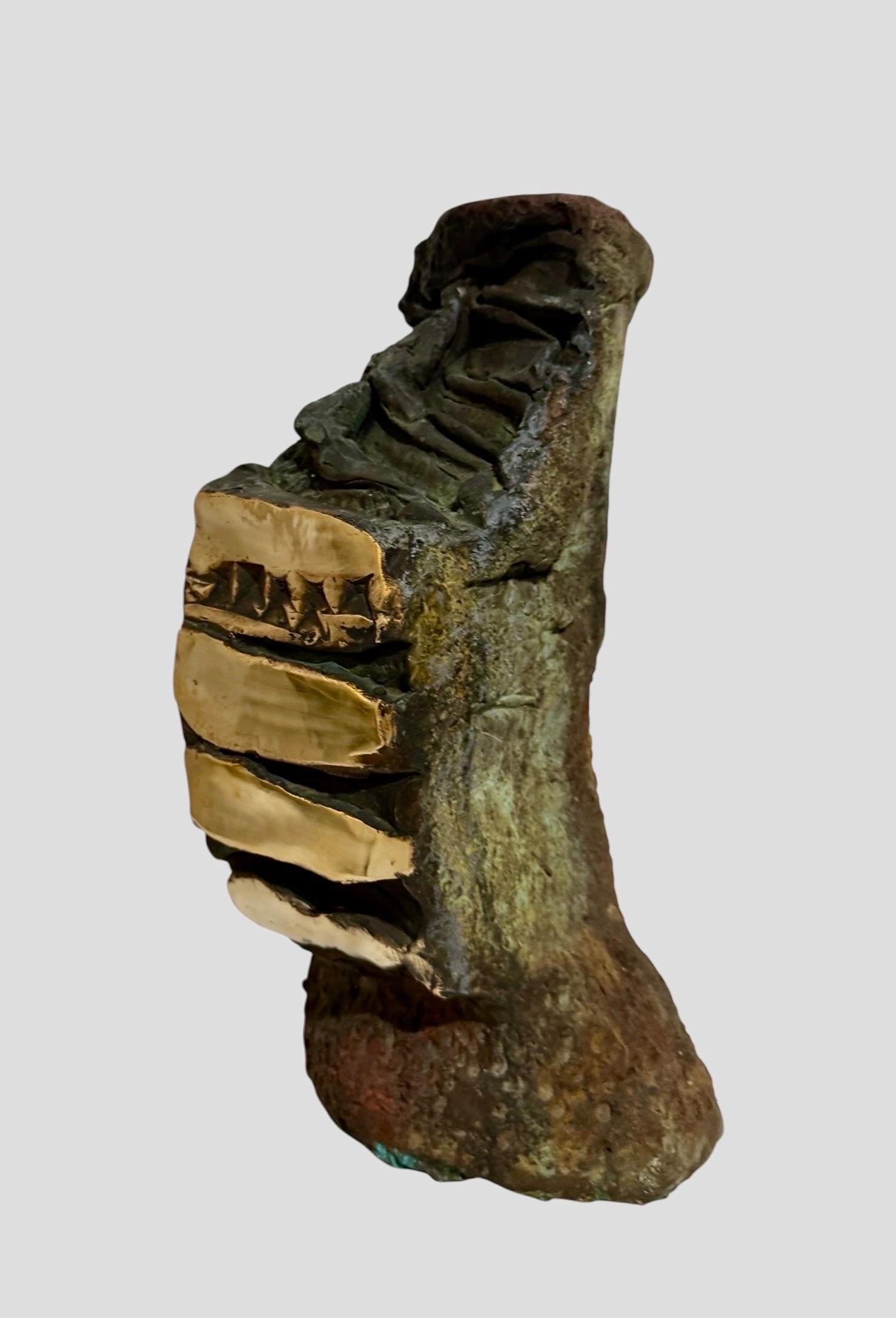 Enrico Donati Expressionniste abstrait Brutaliste Sculpture en bronze Art surréaliste en vente 1
