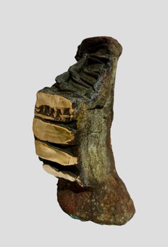 Enrico Donati Abstract Expressionist Brutalist Bronze Sculpture Surrealist Art