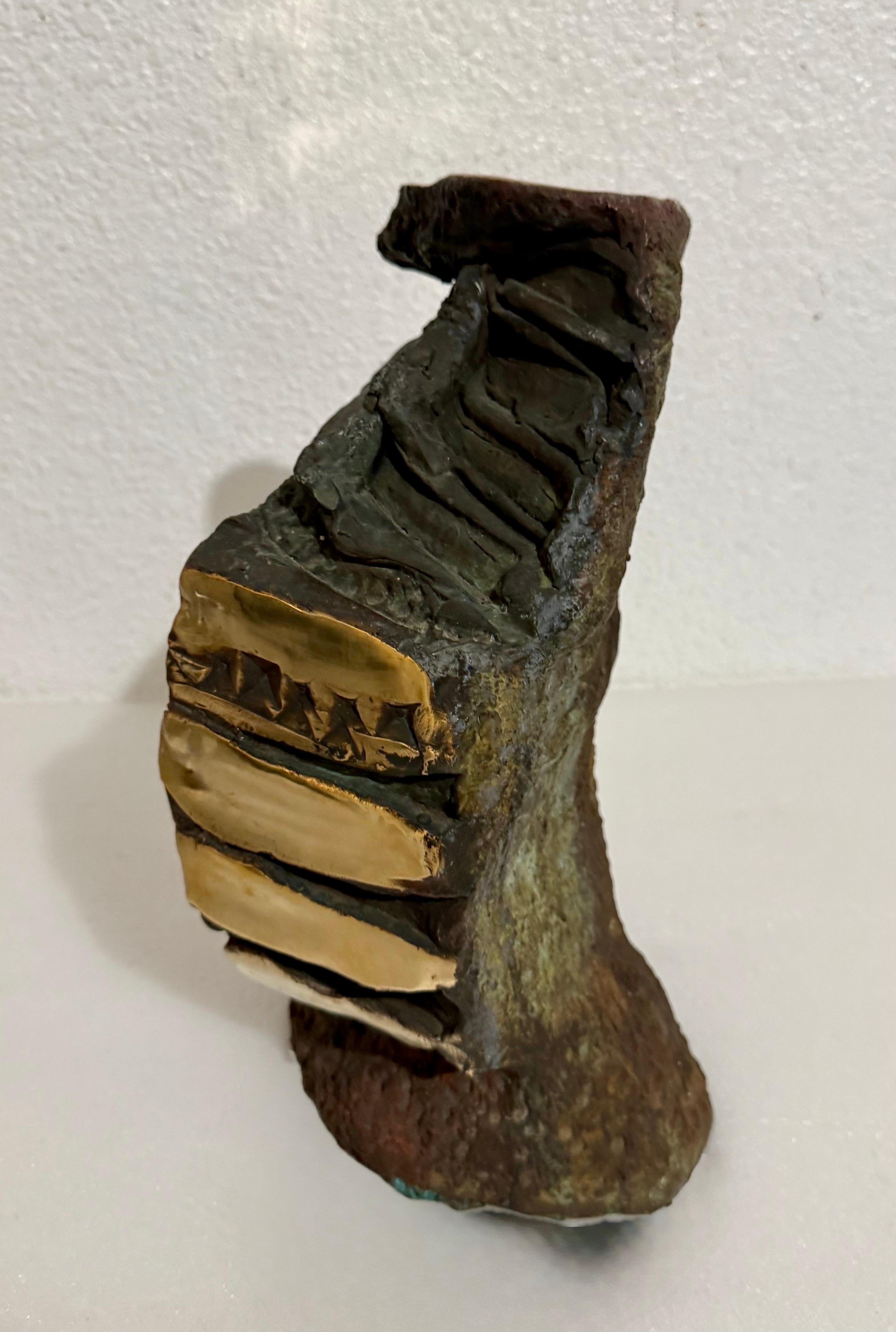 Enrico Donati Expressionniste abstrait Brutaliste Sculpture en bronze Art surréaliste en vente 19