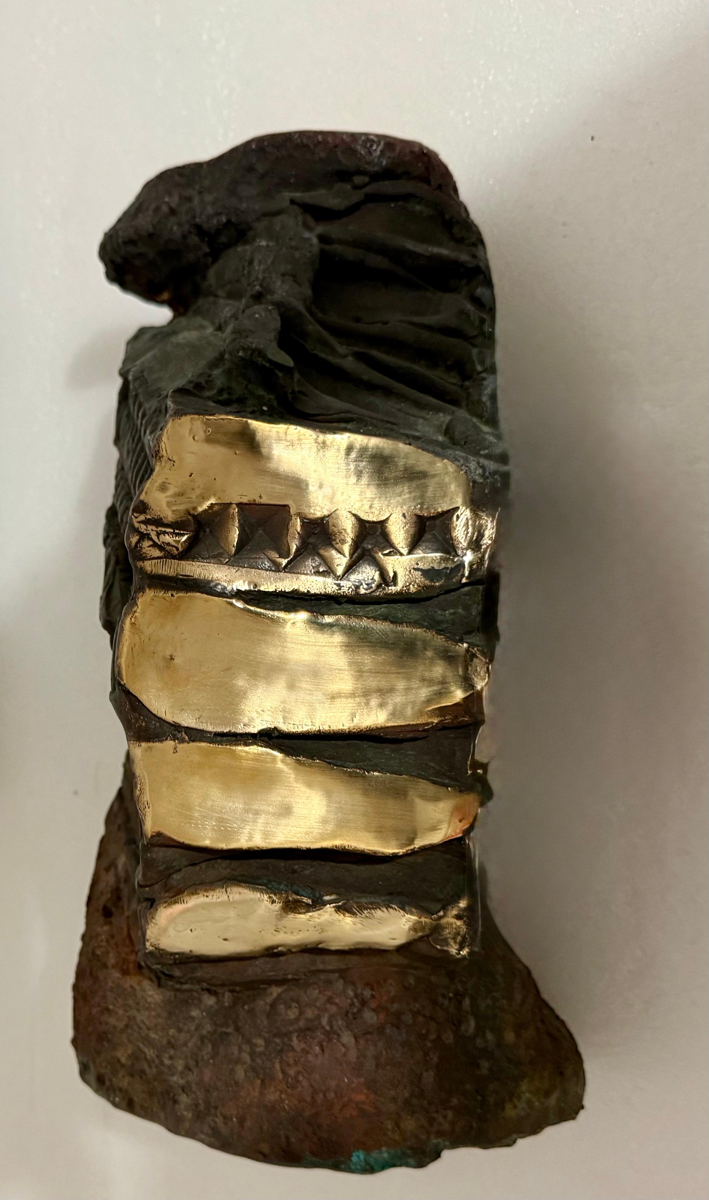Enrico Donati Expressionniste abstrait Brutaliste Sculpture en bronze Art surréaliste en vente 5