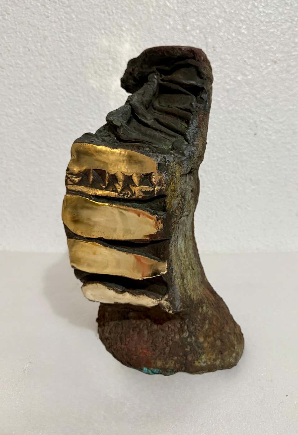 Enrico Donati Abstract Expressionist Brutalist Bronze Sculpture Surrealist Art