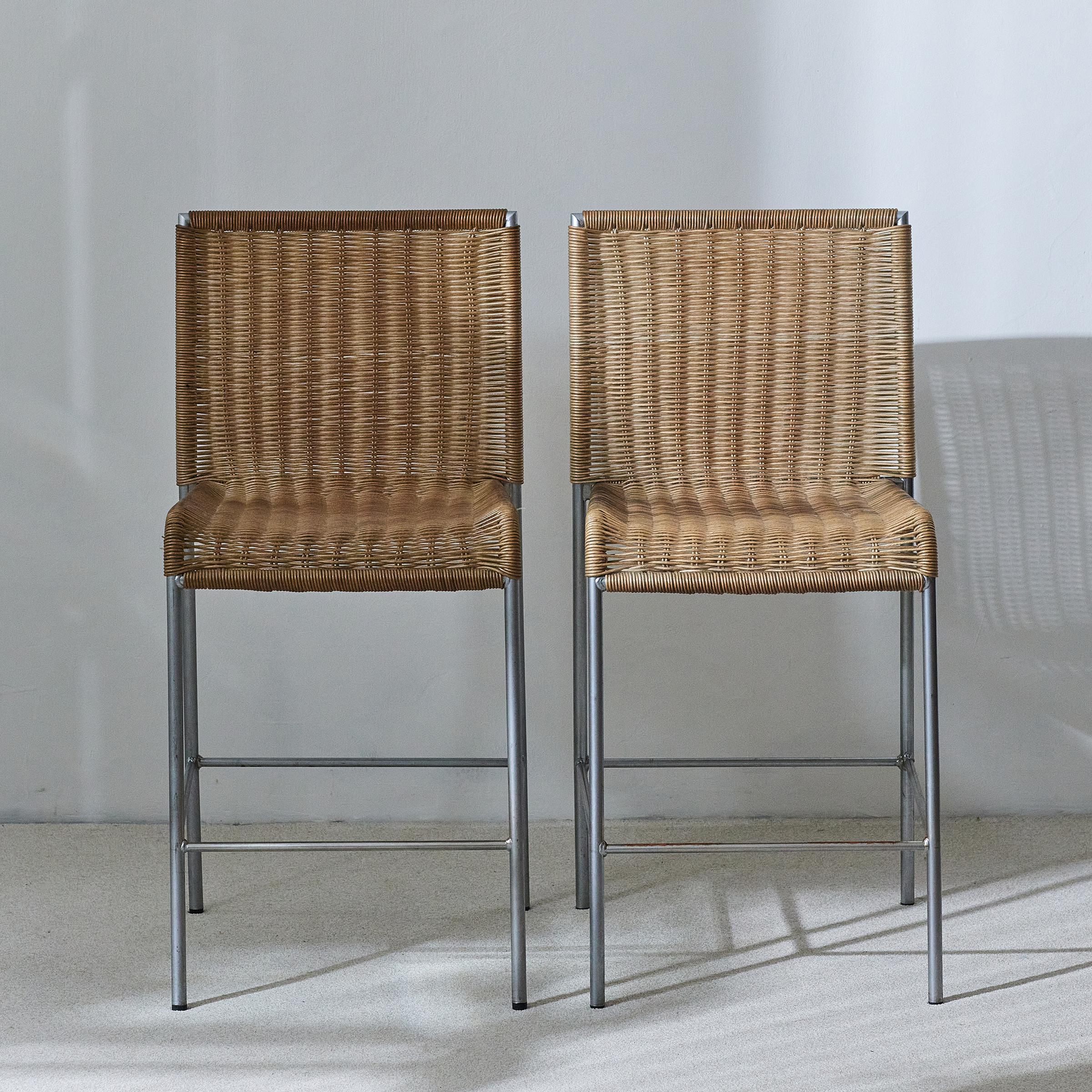 Enrico Franzolini Bar Stool Agra for Accademia Italy For Sale 3