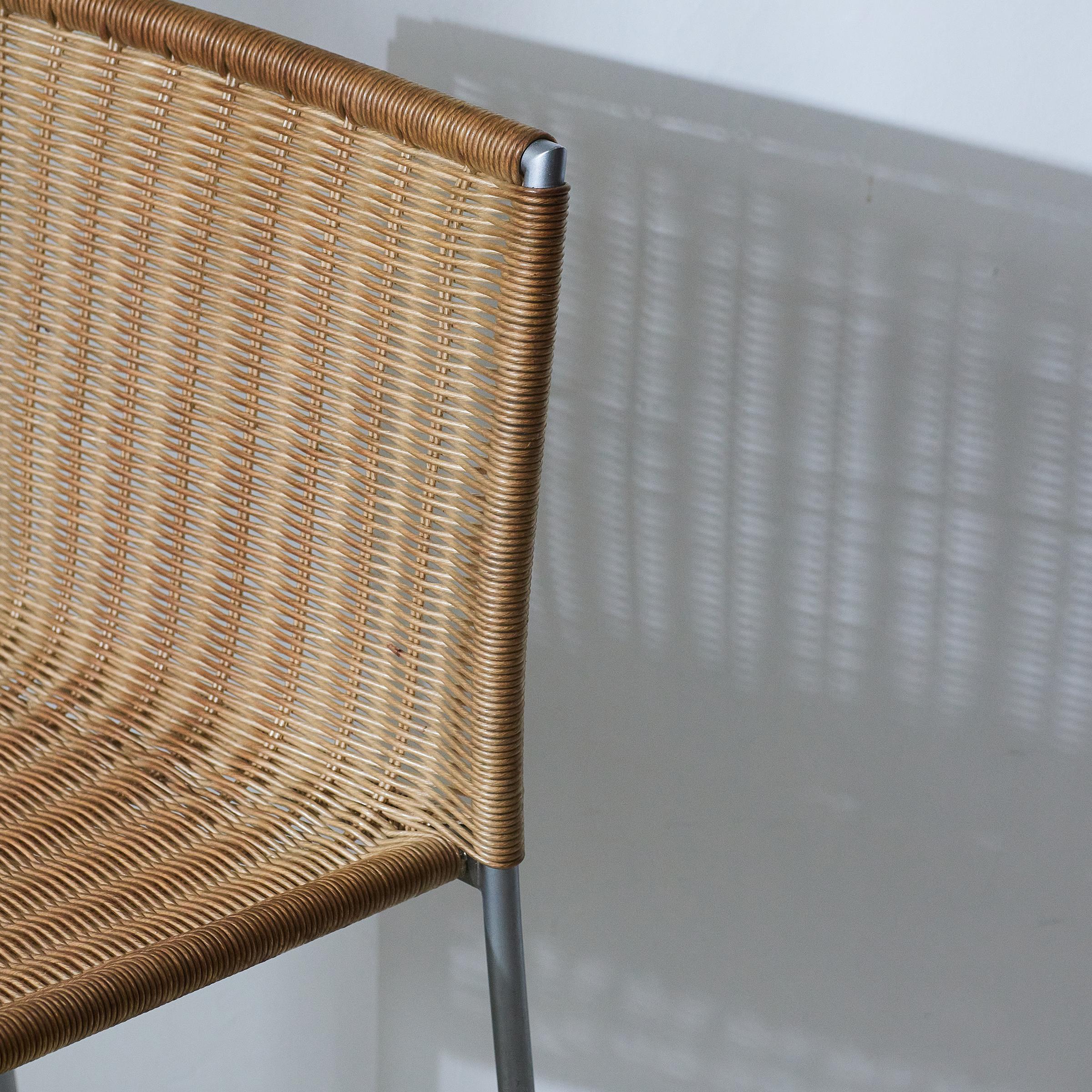 Enrico Franzolini Bar Stool Agra for Accademia Italy For Sale 2