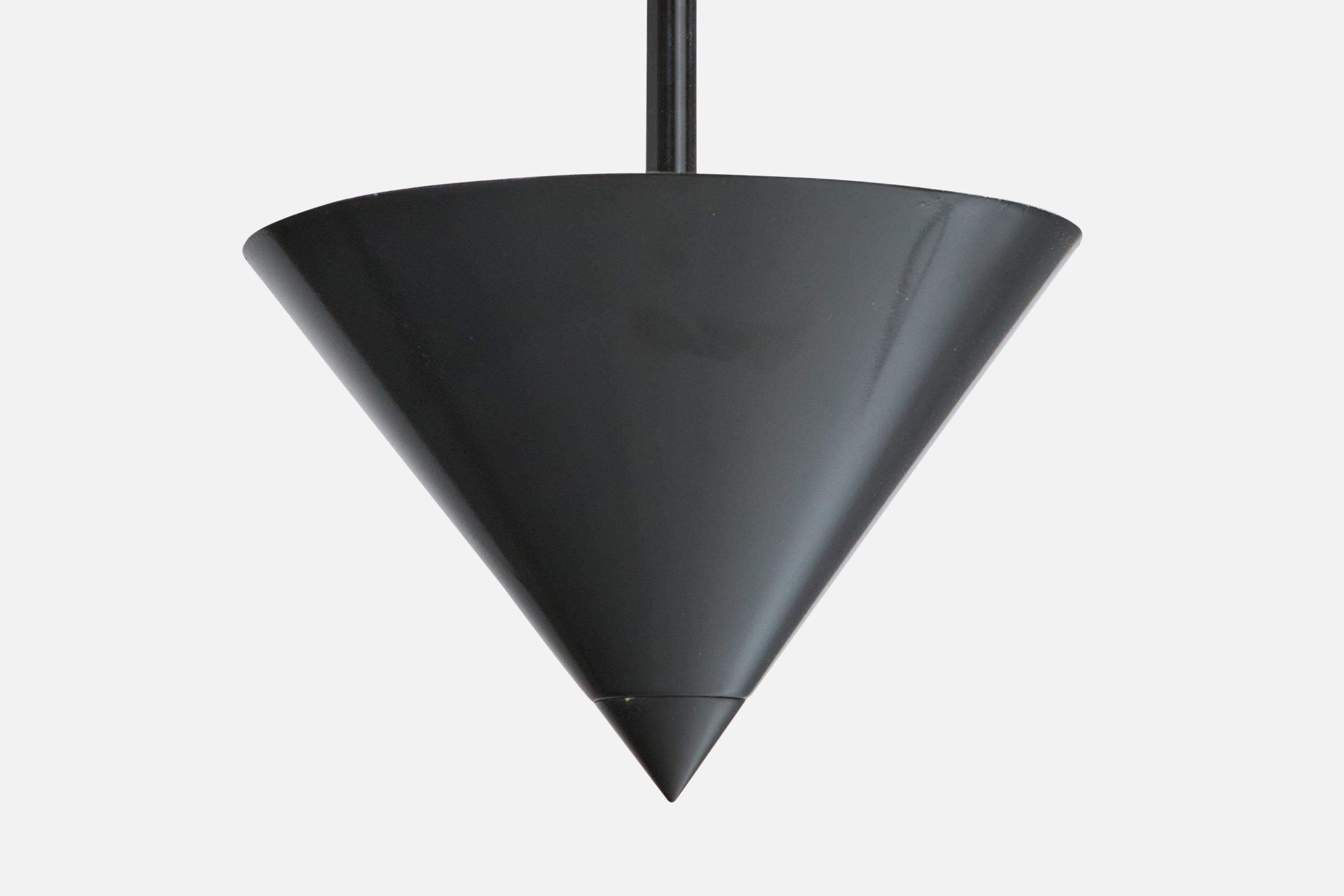 Enrico Furio Dominici, Pendant Light, Metal, Brazil, 1980 For Sale 2