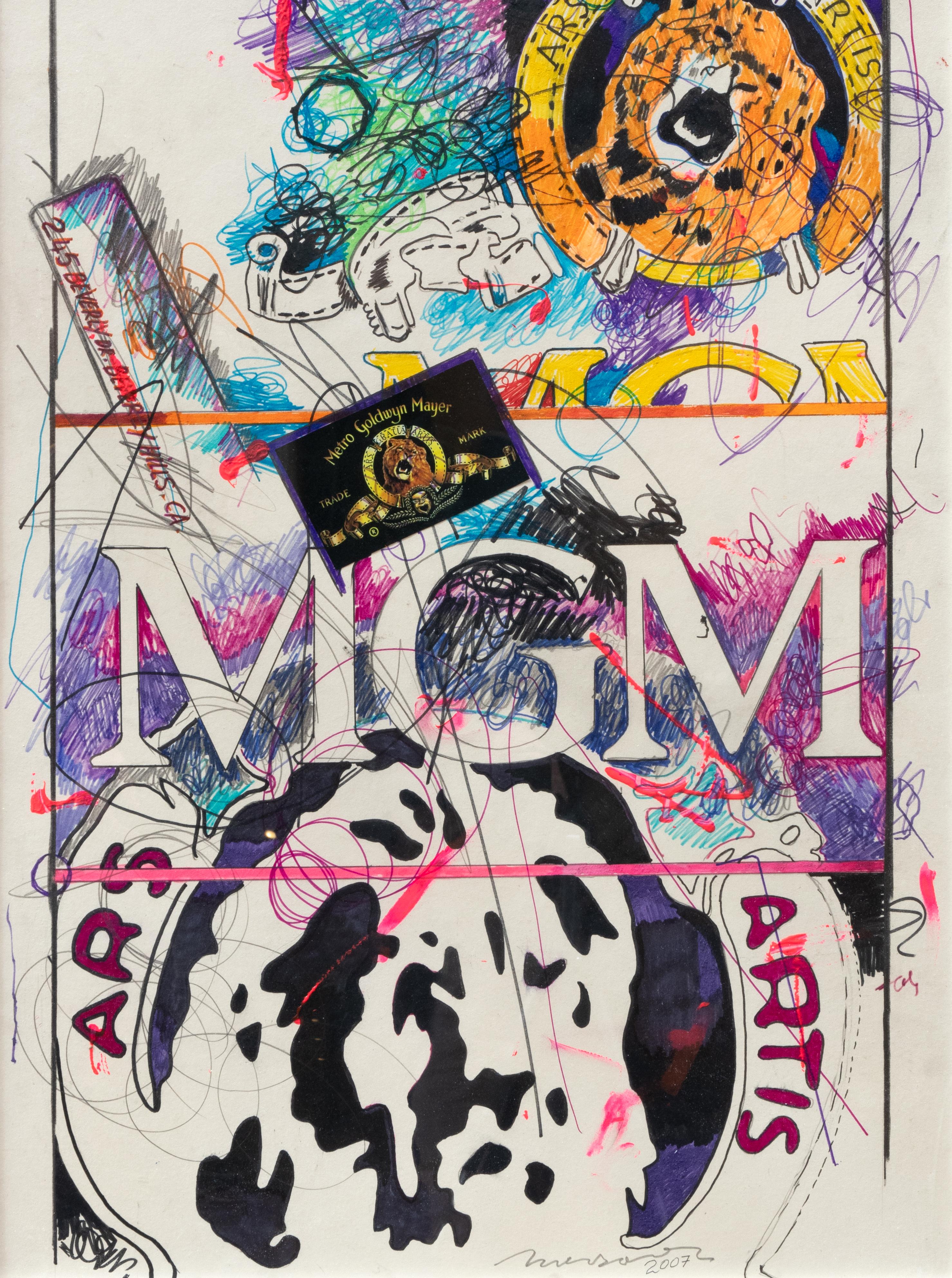 MGM - Mixed Media by Enrico Manera - 2007 For Sale 1