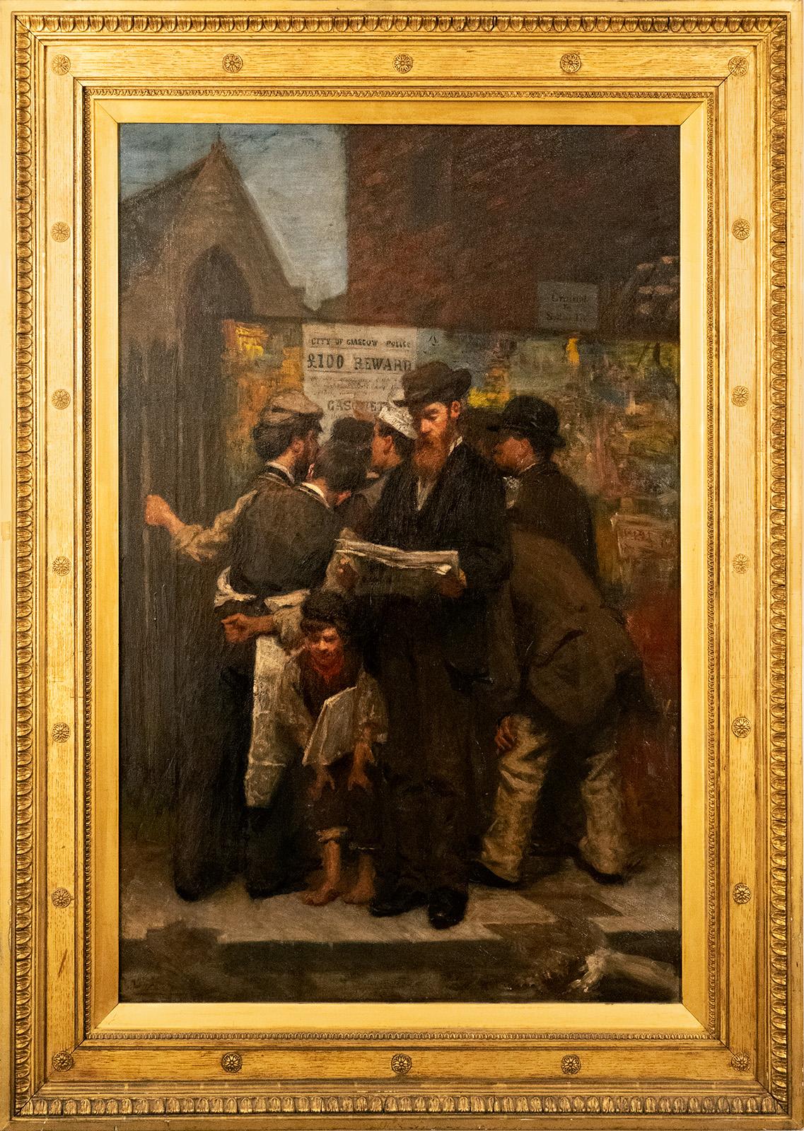 Enrico Patalano (Italian, 1869 - 1886).

In 2001, Yossi Benyaminoff loaned this painting to the Israel Museum. It has been in the care and on the exhibit at the Museum until 2022.

35.5 x 23.25 in.

Oil on canvas