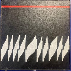 Enrico Sirello, 1974 – Italian Abstract Art: Optics and Gestalt Psychology