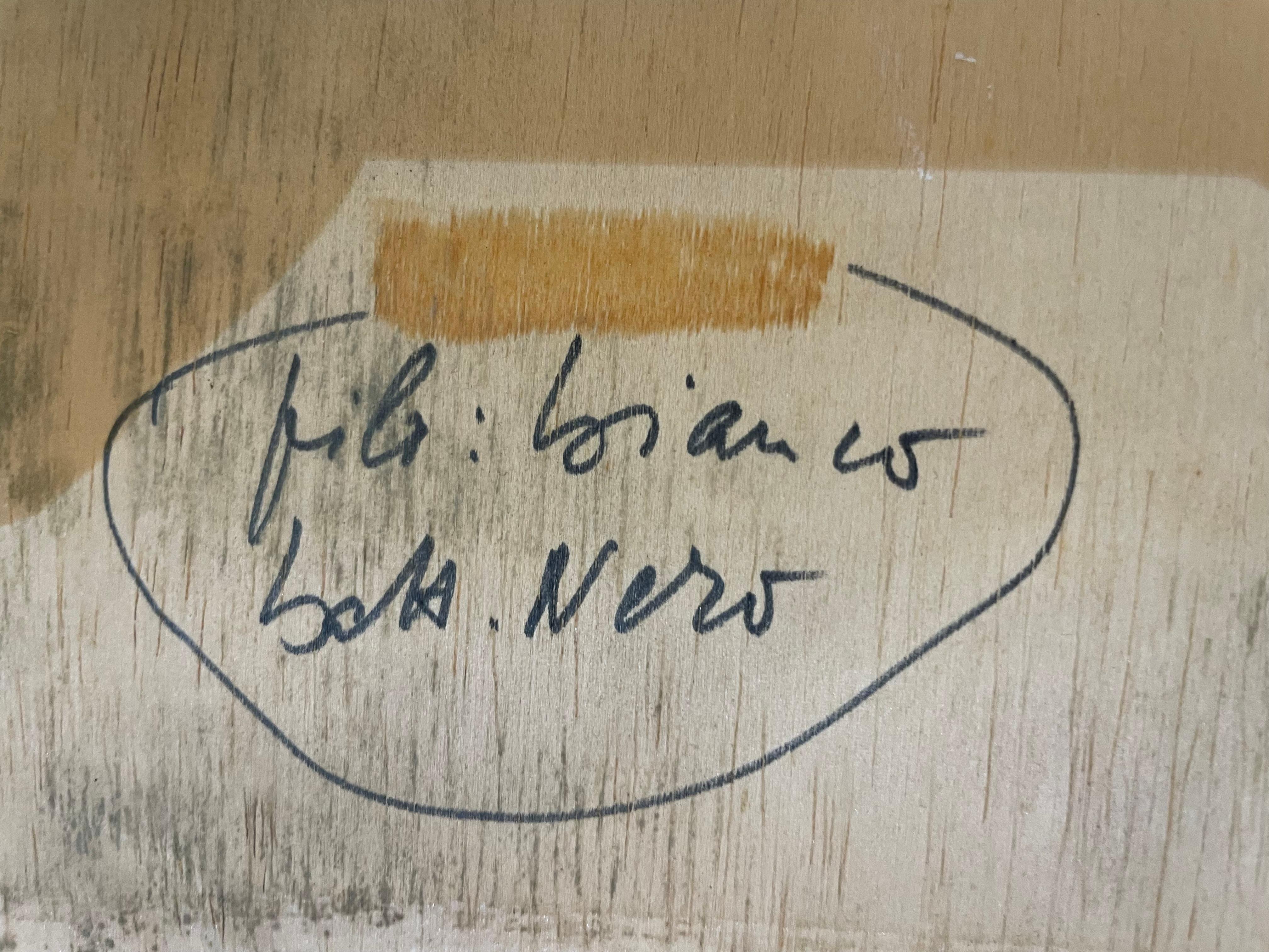 Enrico Sirello, 1975 - Anisotrope Effekte in der italienischen abstrakten Malerei im Angebot 2