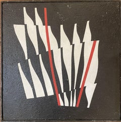 Optical Abstraction by Enrico Sirello, 1974 – Italian Arte Programmata Movement