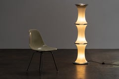 Enrico Tronconi - "Bamboo" Floor Lamp for Vistosi, Murano, 1970s