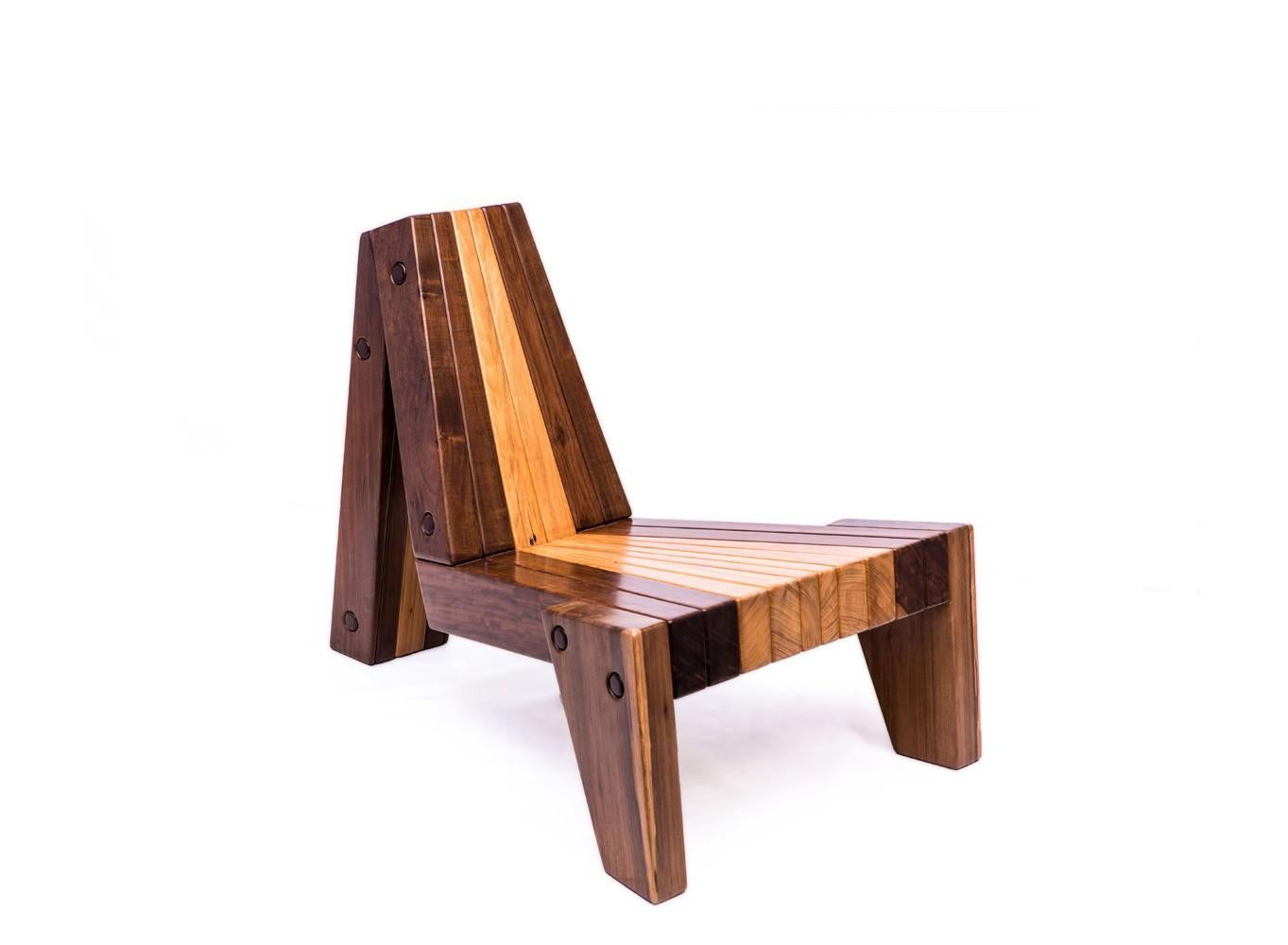 The Enrico armchair represents an exercise on the possibilities and limitations of handcrafted wood. An one-of-a-kind, unique piece created by Zanini de Zanine Caldas. 

Zanini de Zanine was born in Rio de Janeiro, in 1978. There, he worked with