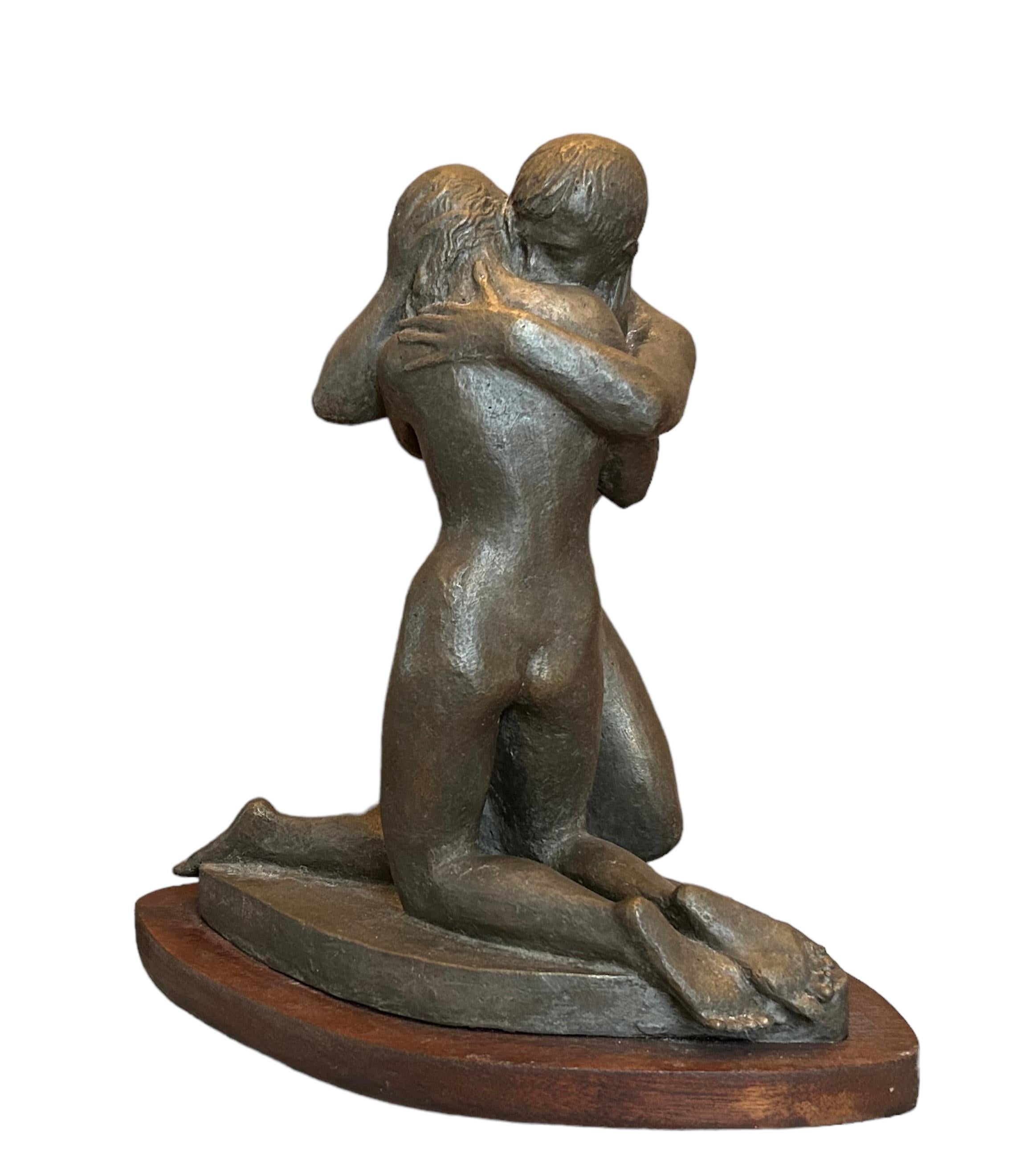 Enrique Alférez Nude Sculpture – Liebhaber #3