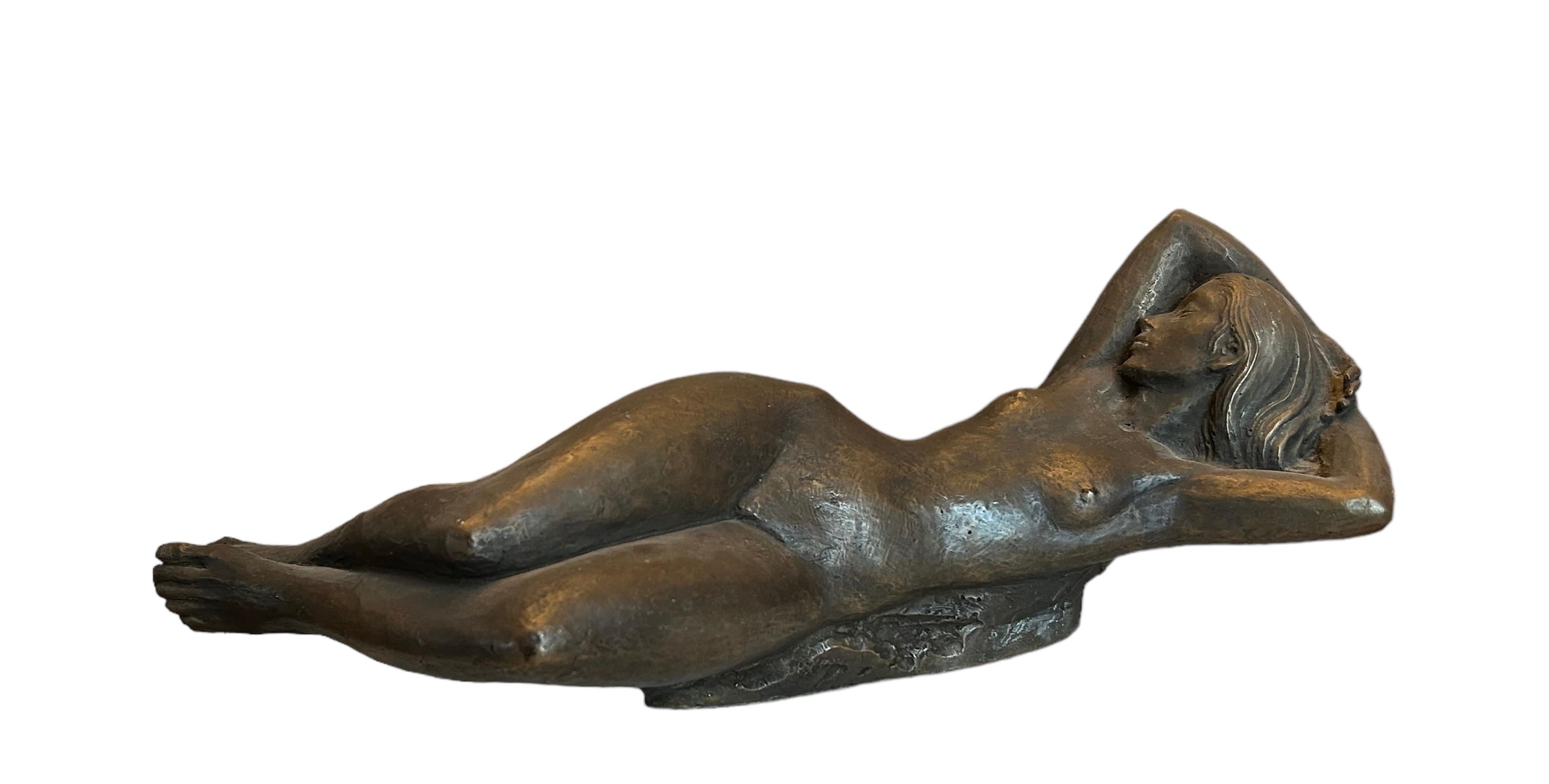 Enrique Alférez Nude Sculpture - Reclining Nude