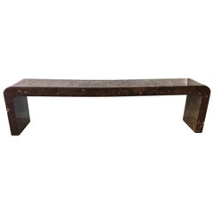 Enrique Garcel Coconut Shell Waterfall Long Low Console