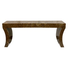 Enrique Garcel Lacquered Coconut Shell Console Table
