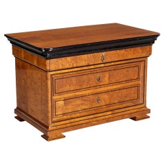 Enrique Garcel Style Burlwood Commode / Night Chest