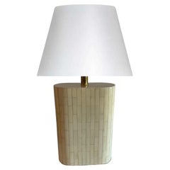 Enrique Garcel Tessellated Bone Table Lamp
