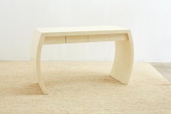 Enrique Garcel Tessellated Bone Waterfall Desk Console