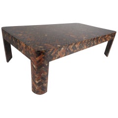 Enrique Garcel Tessellated Horn Coffee Table