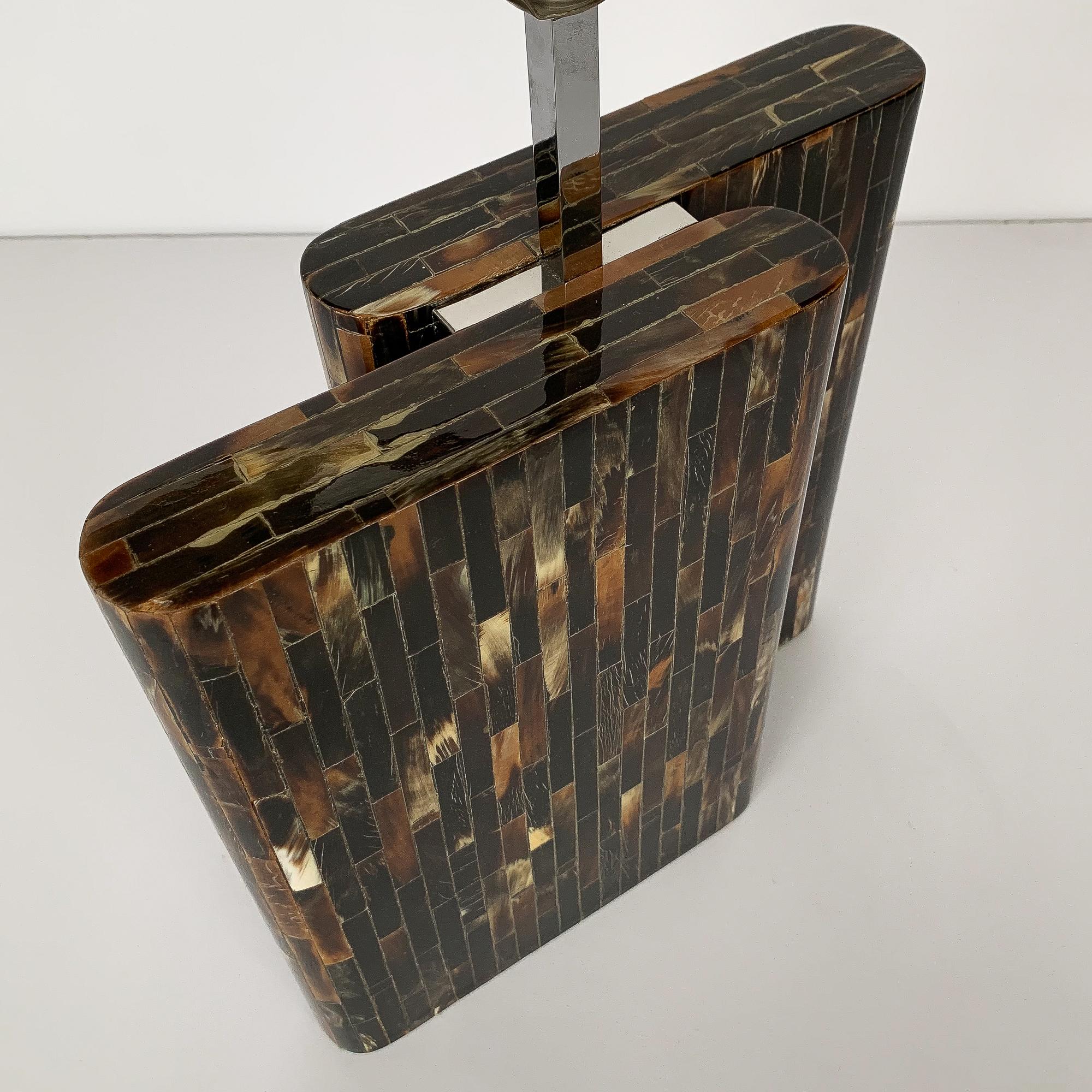 Enrique Garcel Tessellated Horn Table Lamp 3