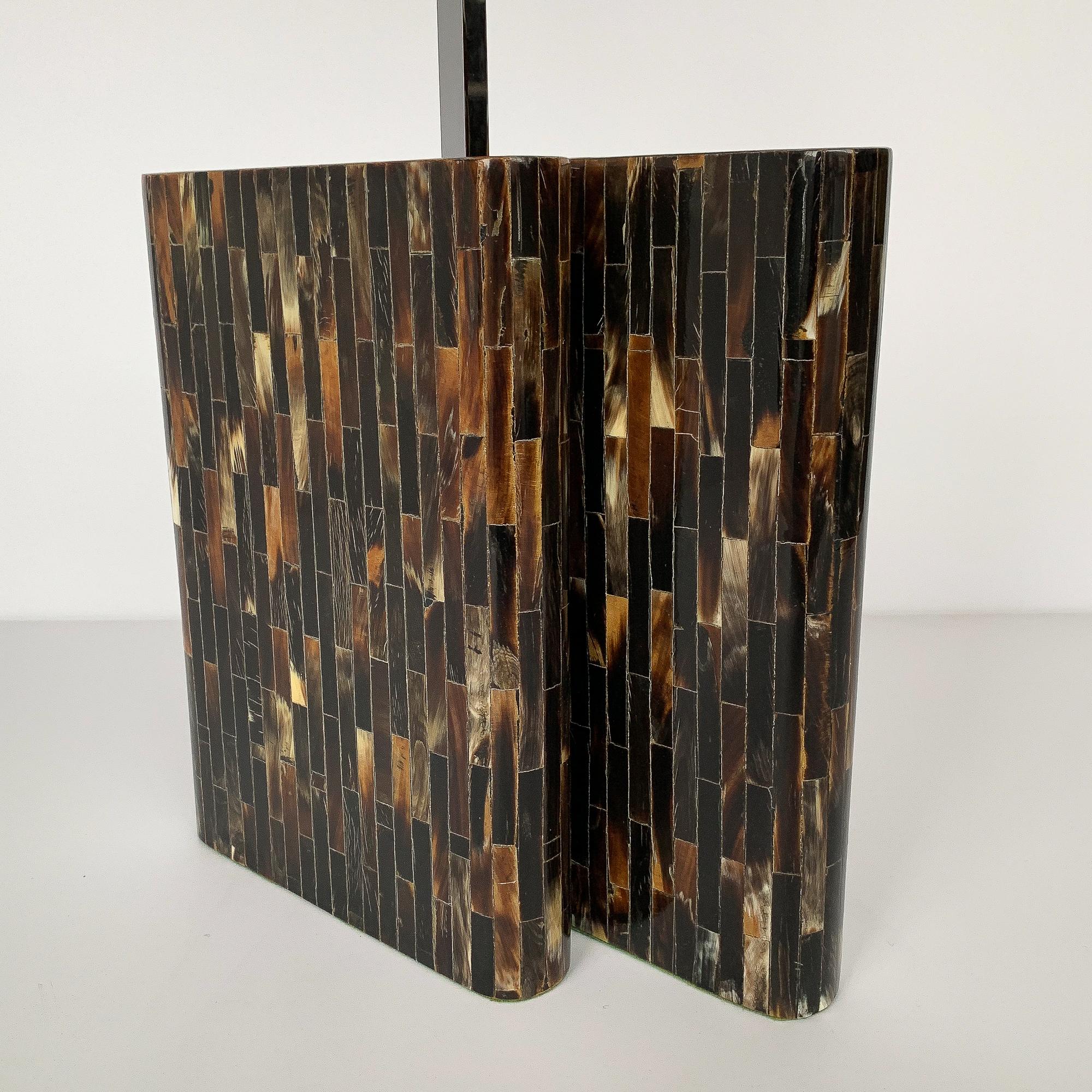 Enrique Garcel Tessellated Horn Table Lamp 1