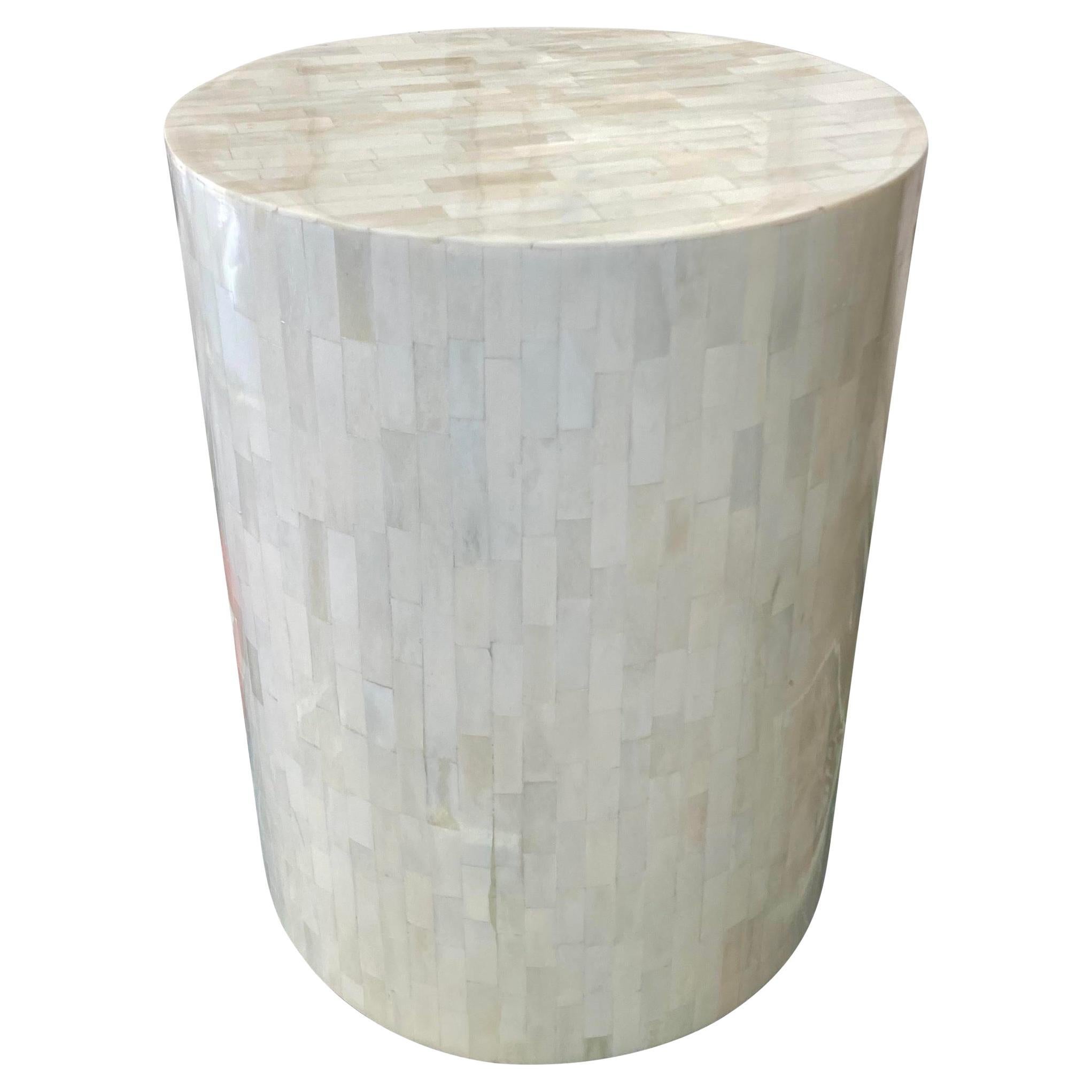 Enrique Garcel Tessellated Natural Horn Cocktail Table For Sale