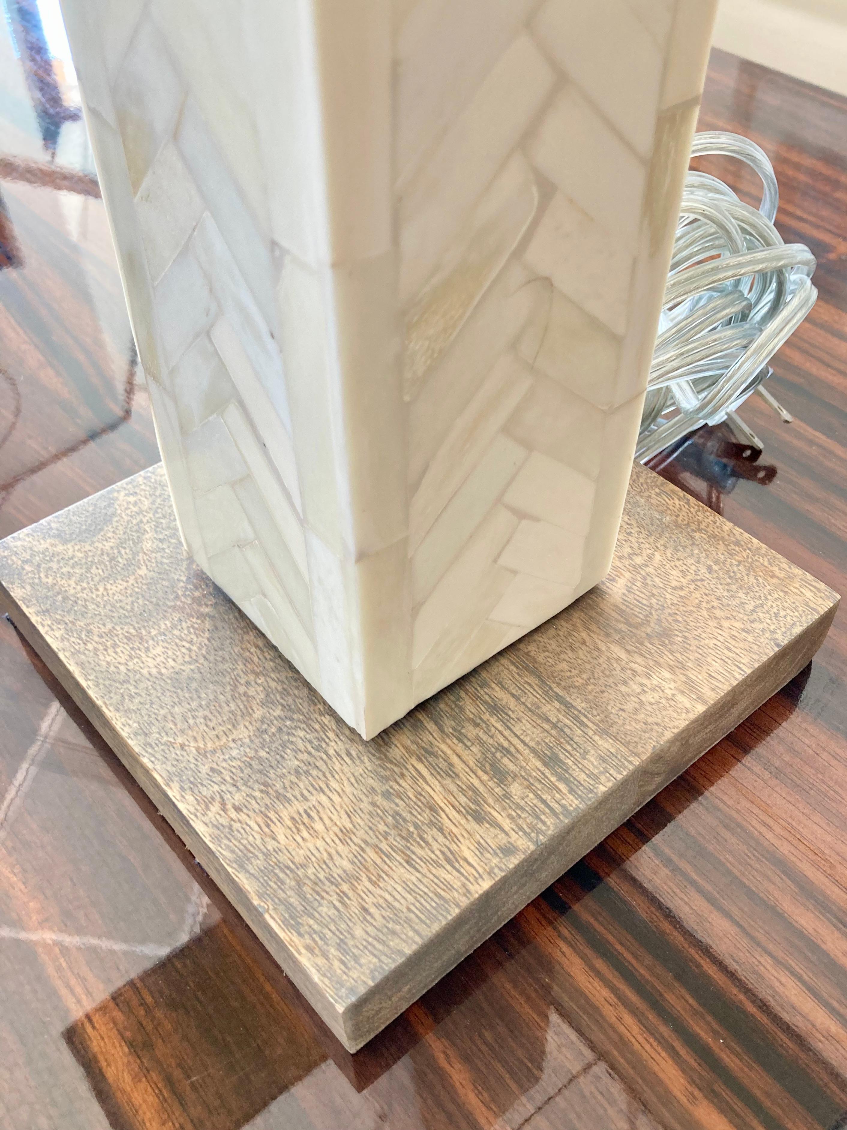 Enrique Garcel Tessellated Table Lamp For Sale 10
