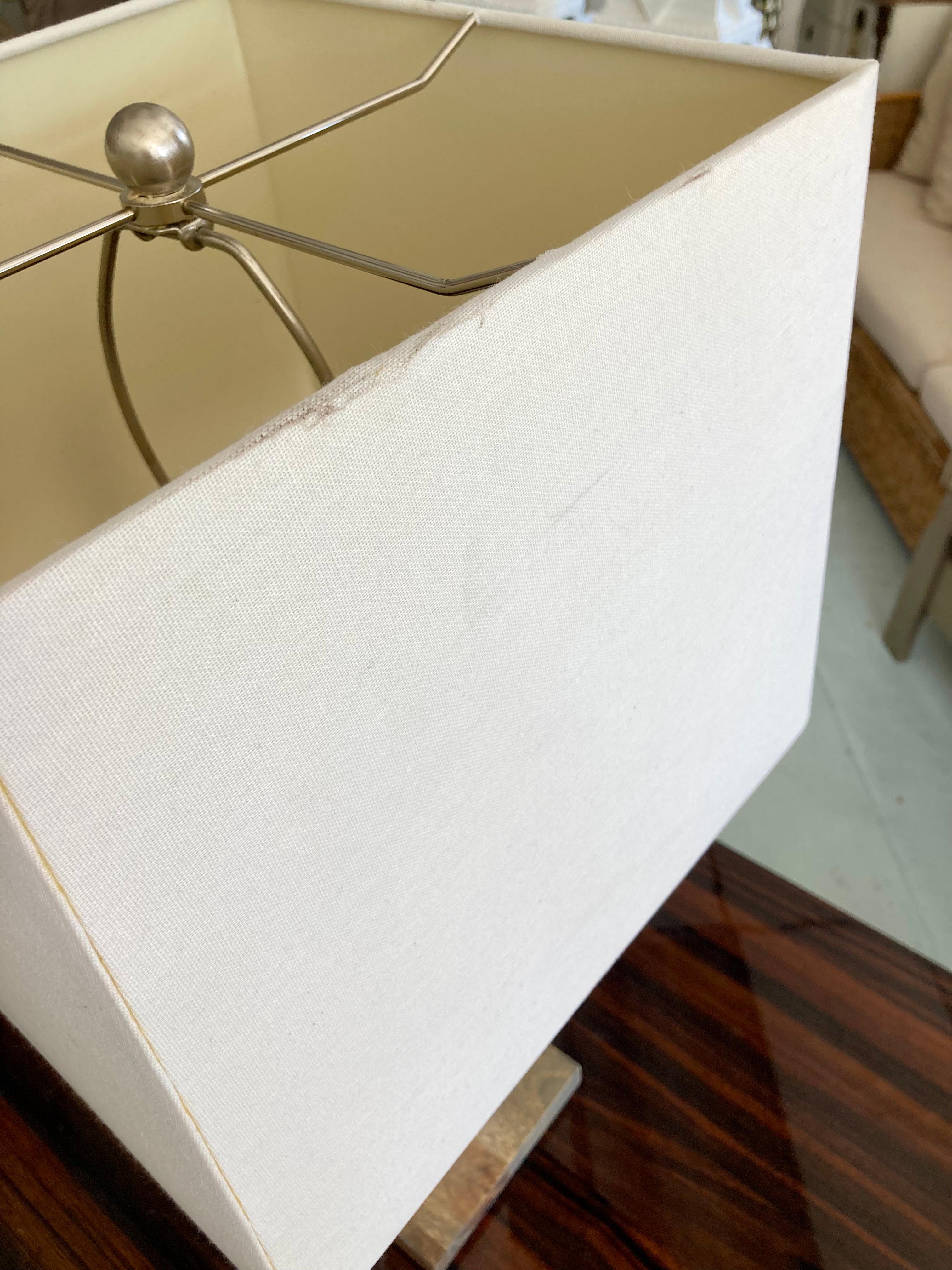 Wood Enrique Garcel Tessellated Table Lamp For Sale