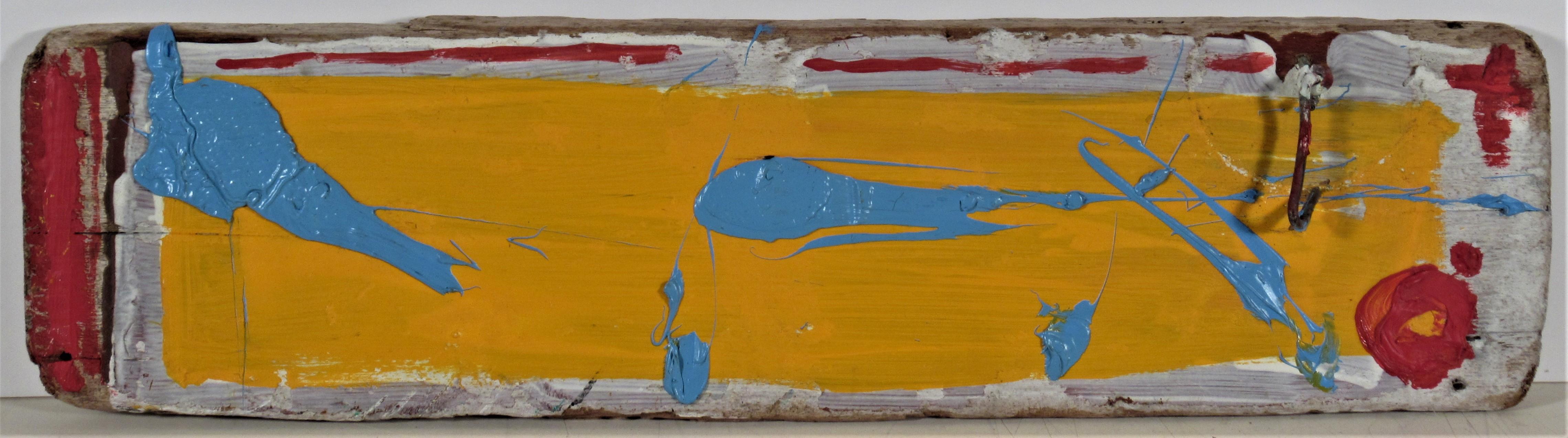 Enrique Kico Govantes Abstract Painting - Thin Hook