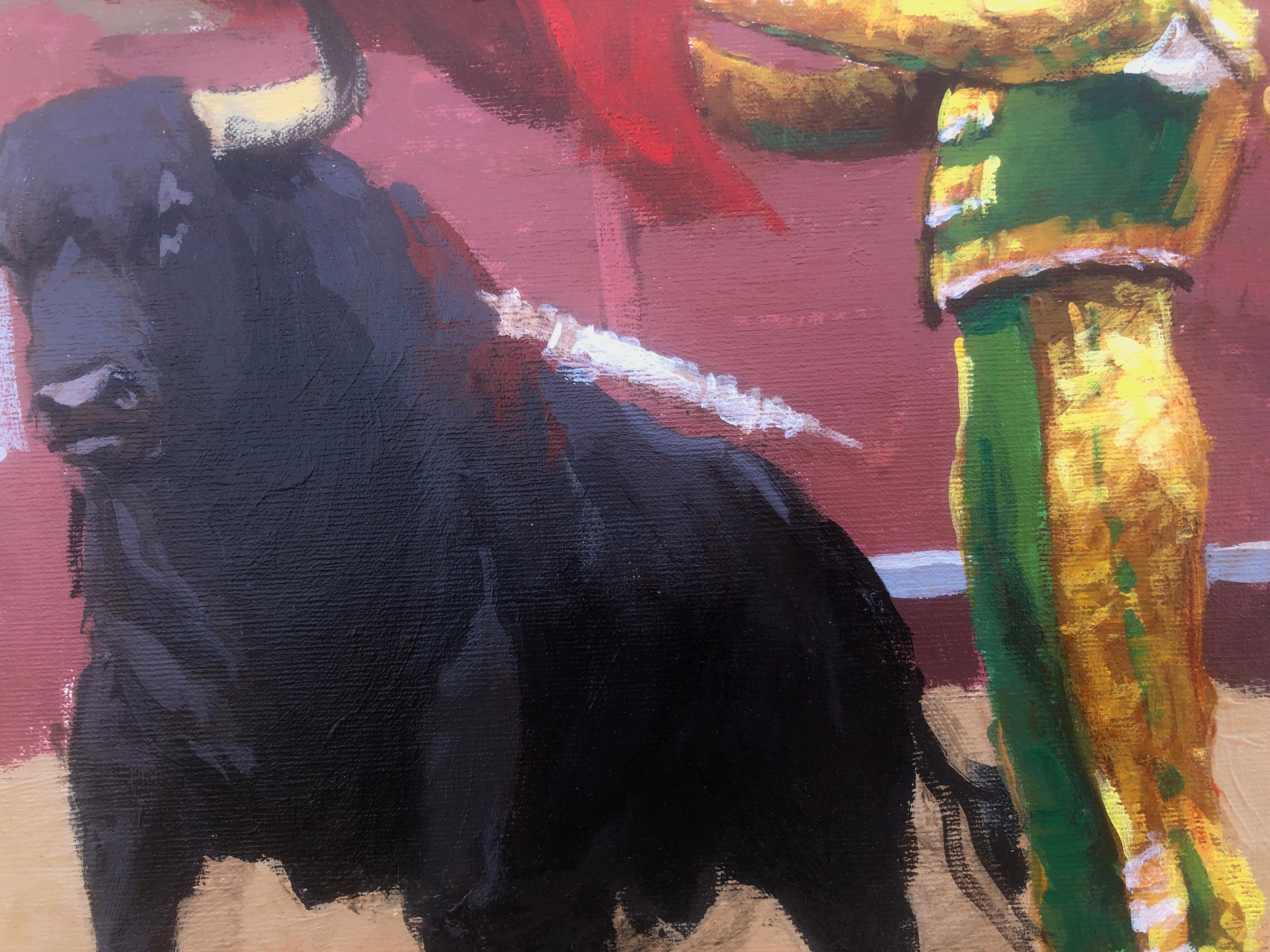 Enrique Pastor (1953) - Corrida de toros

El óleo mide 46x55 cm.
Sin marco.

Pintor autodidacta, con el privilegio de tener cerca a un maestro, su propio padre igualmente conquistado por la tauromaquia y dedicado a esa misma expresión. Nacido en