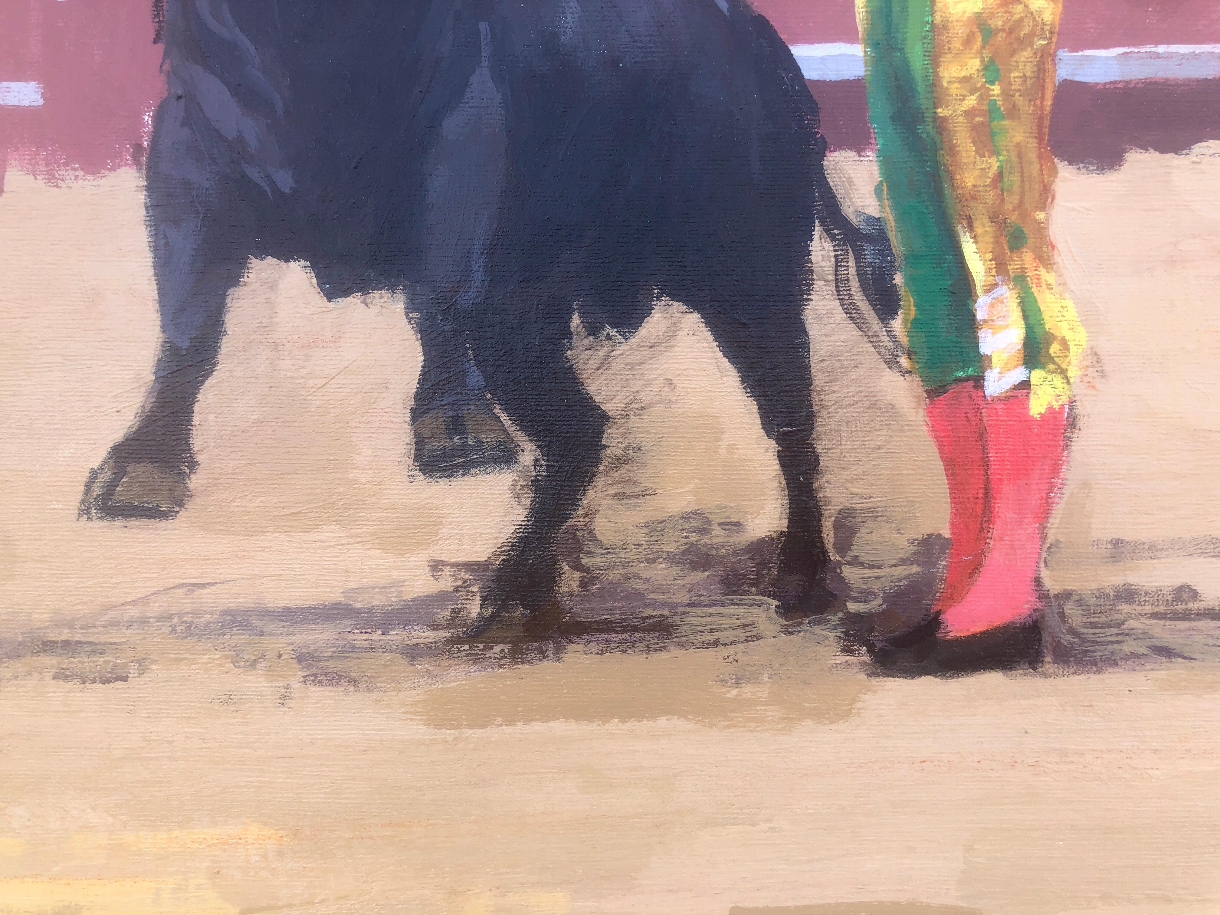 Corrida de toros óleo sobre lienzo 1
