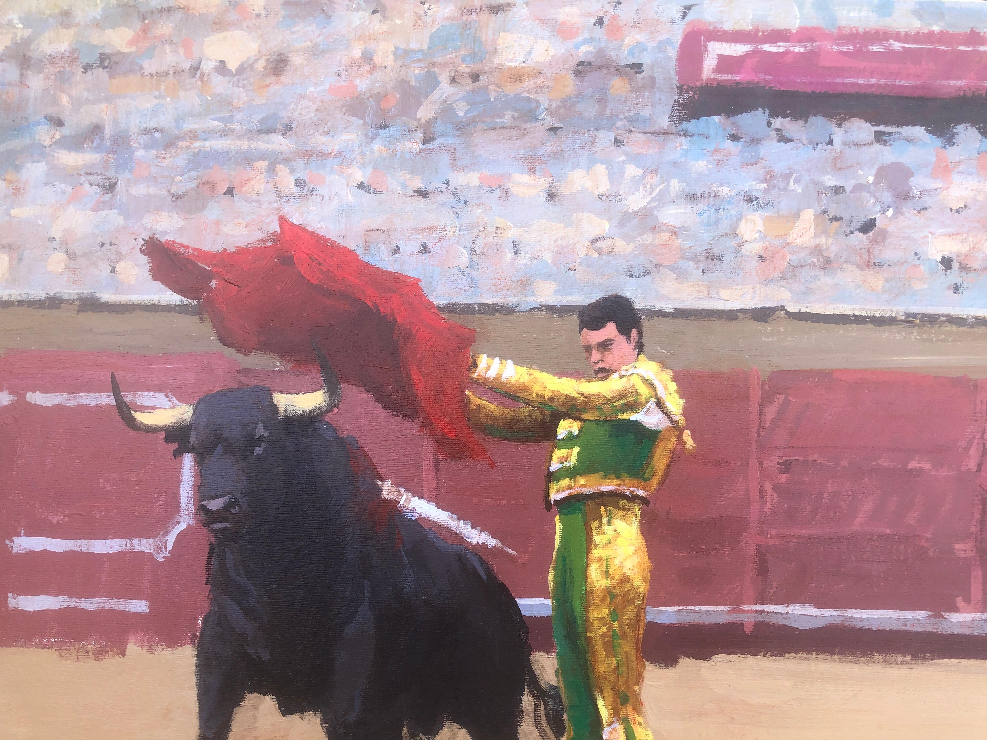 Corrida de toros óleo sobre lienzo 2