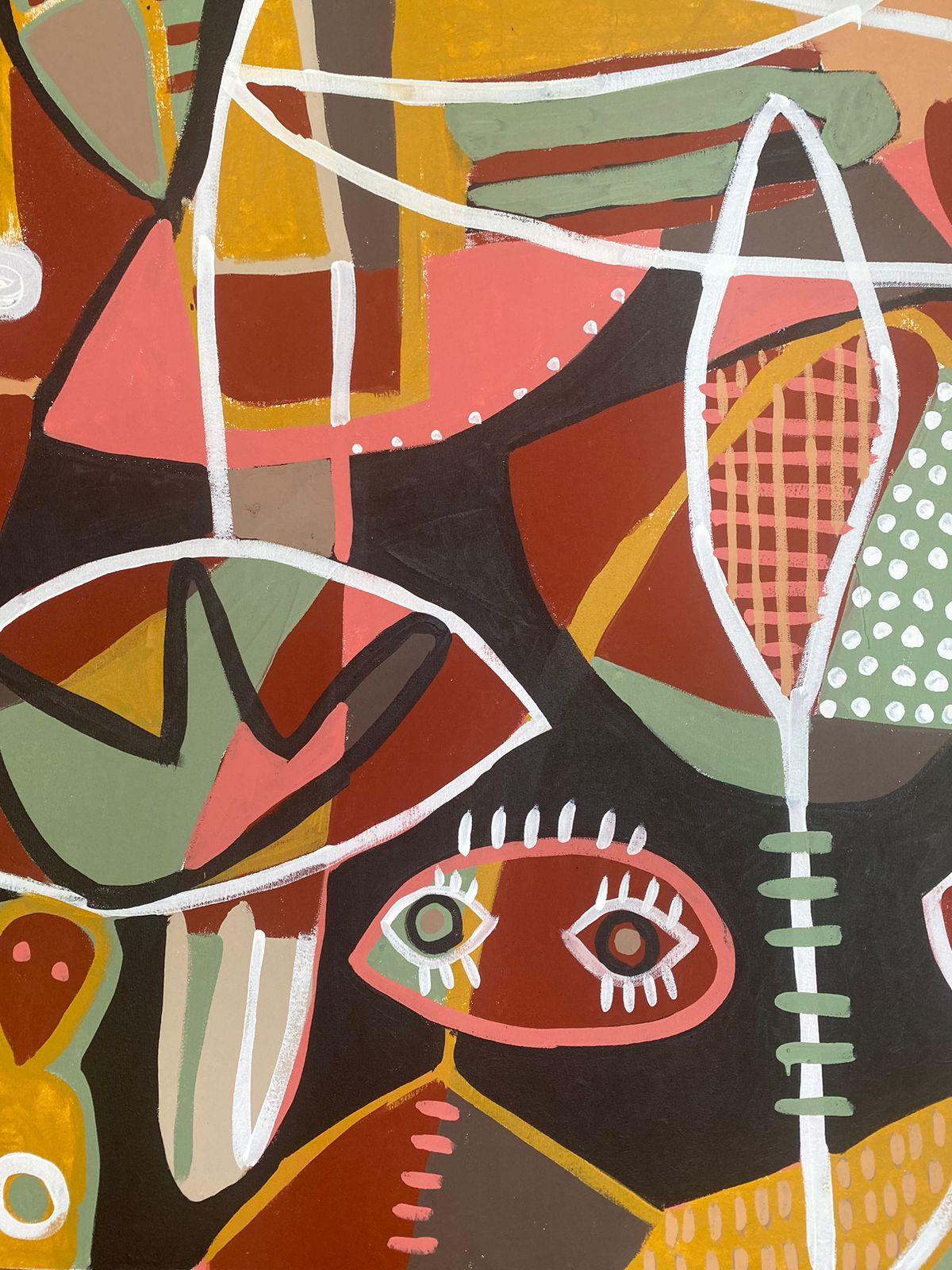 Africano, Art contemporain, Peinture abstraite, 21ème siècle en vente 2