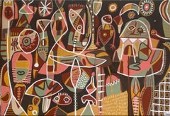 Africano, Art contemporain, Peinture abstraite, 21ème siècle