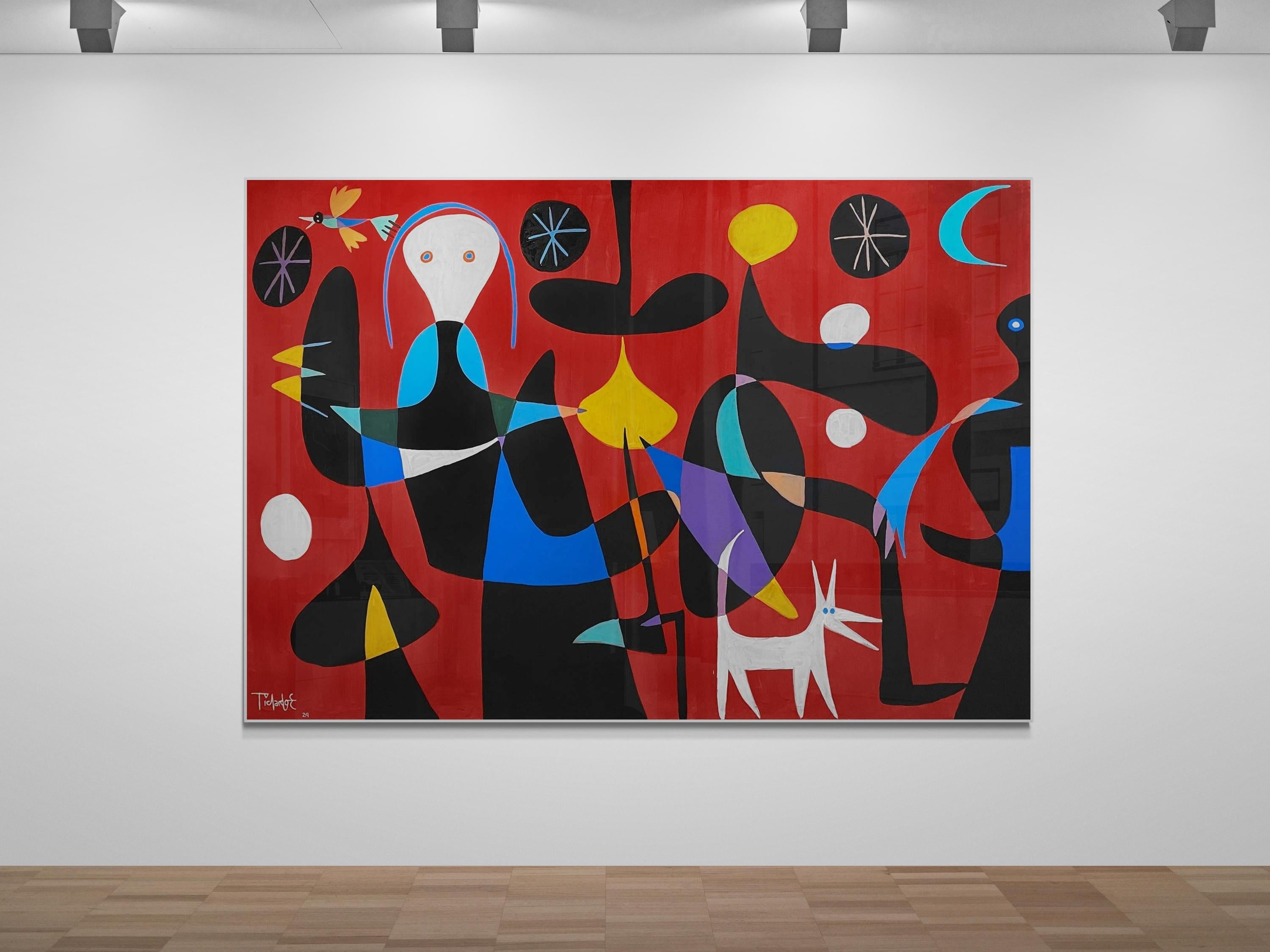 Amos y Mascotas, Arte contemporanea, Pittura astratta, 21° secolo in vendita 1