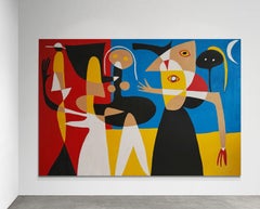 Batallas En El Desierto, Contemporary Art, Abstract Painting, 21st Century
