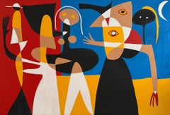 Batallas En El Desierto, Contemporary Art, Abstract Painting, 21st Century