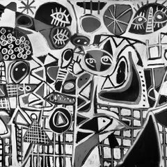Caja Negra: Improvisación 6, Contemporary Art, Abstract Painting, 21st Century