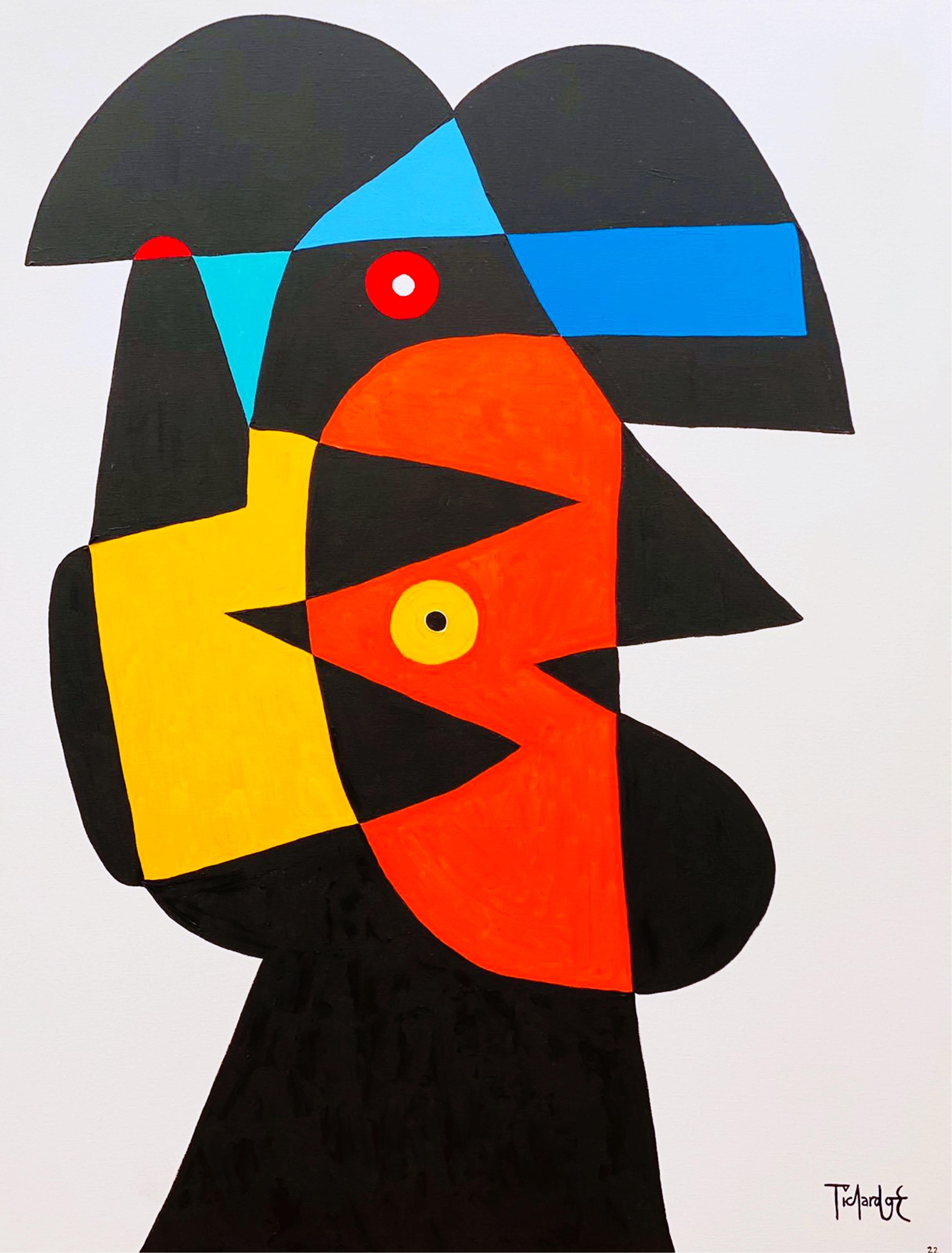 Enrique Pichardo 3 Colores, Contemporary Art, Abstract Painting, 21st