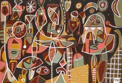 Commission Africano, Contemporary Art, Abstract Painting, 21st Century