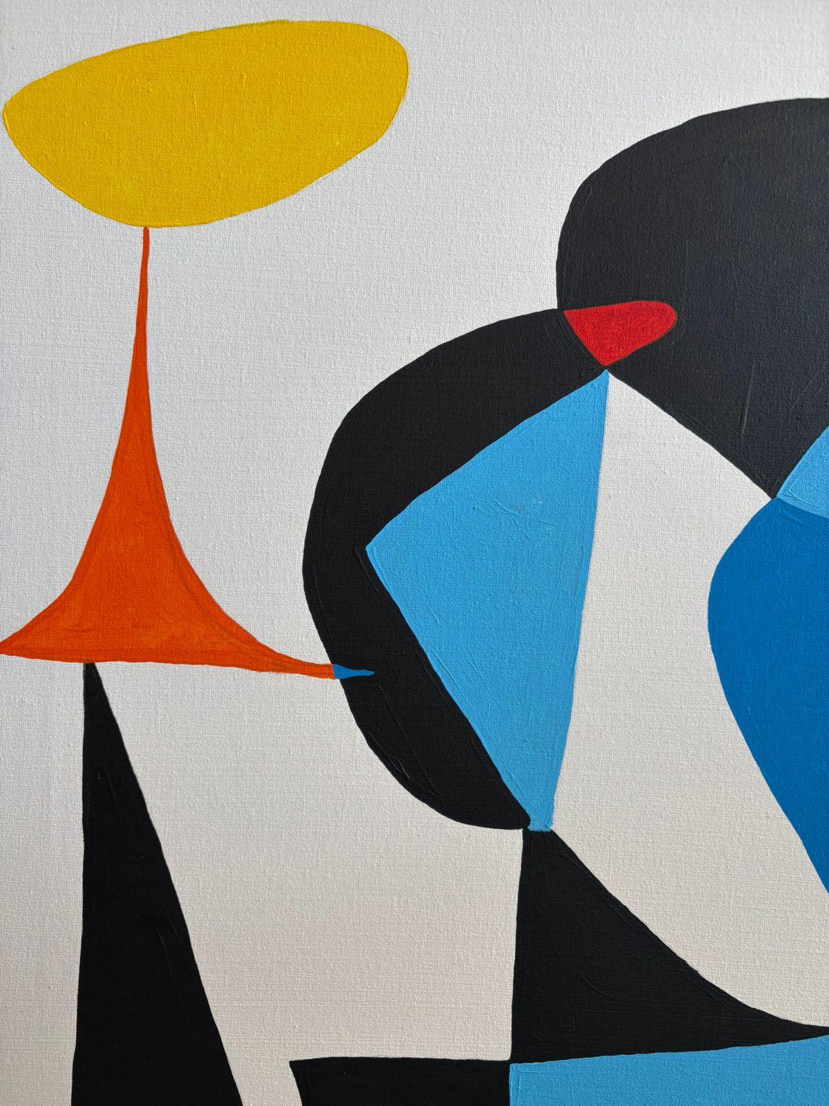 Composición, Zeitgenössische Kunst, Abstrakte Malerei, 21. Jahrhundert – Painting von Enrique Pichardo